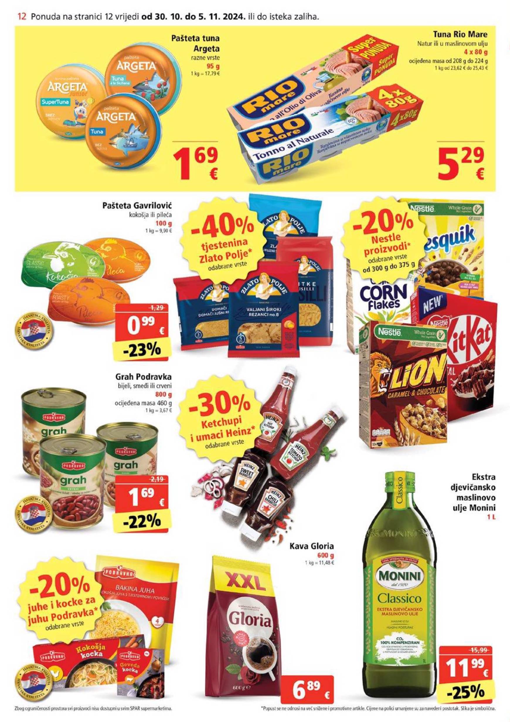 spar - SPAR katalog vrijedi od 30.10. do 05.11. - page: 12