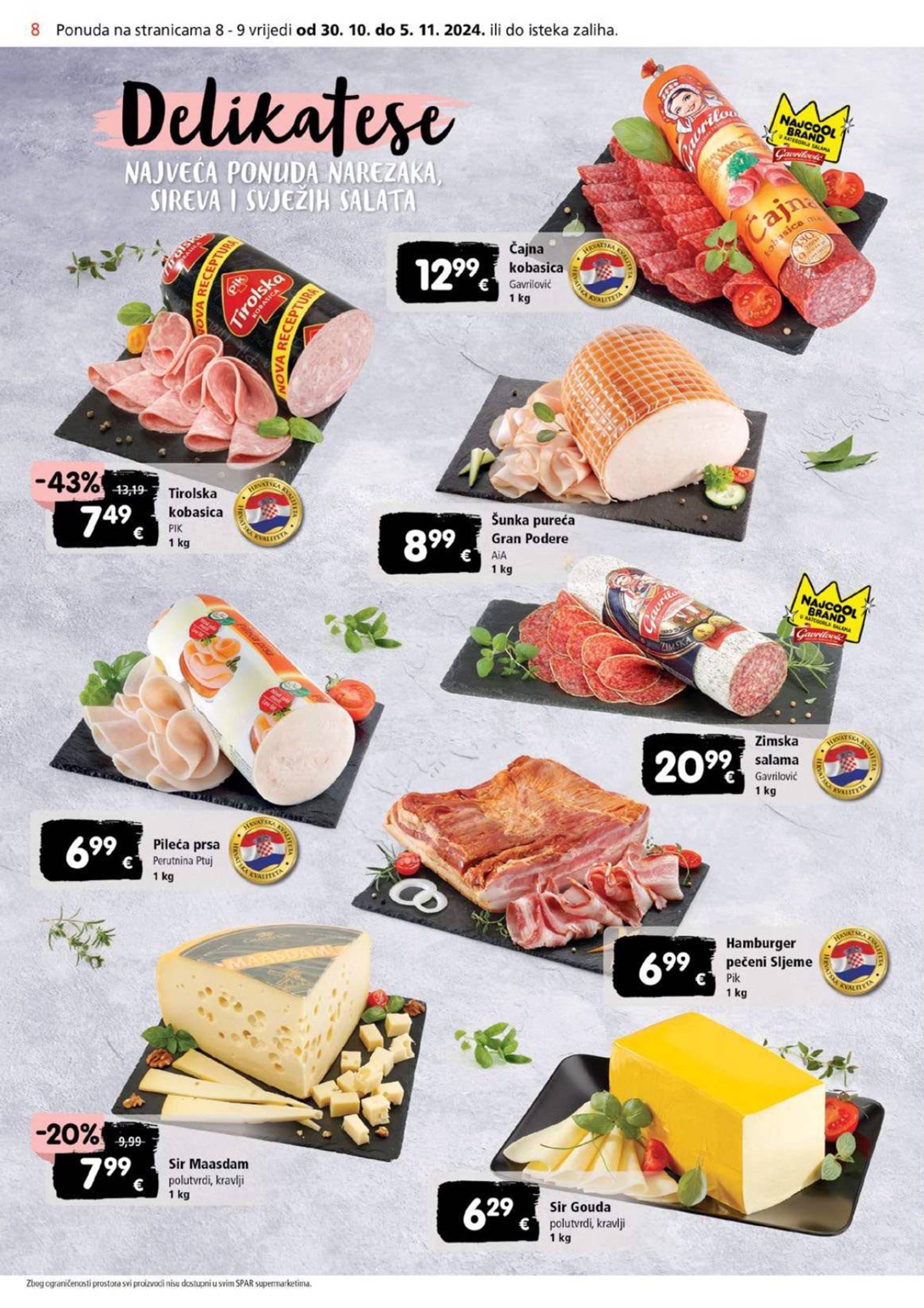 spar - SPAR katalog vrijedi od 30.10. do 05.11. - page: 8