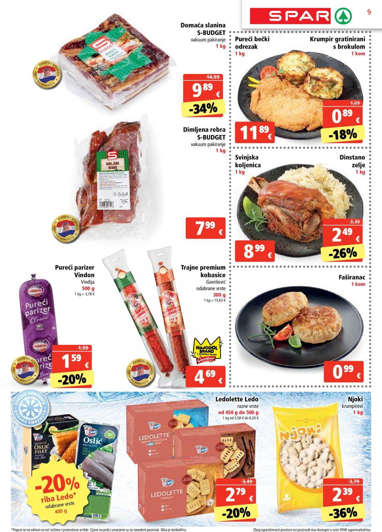 spar - Katalog Spar novi 30.10.2024 - 05.11.2024 - page: 9