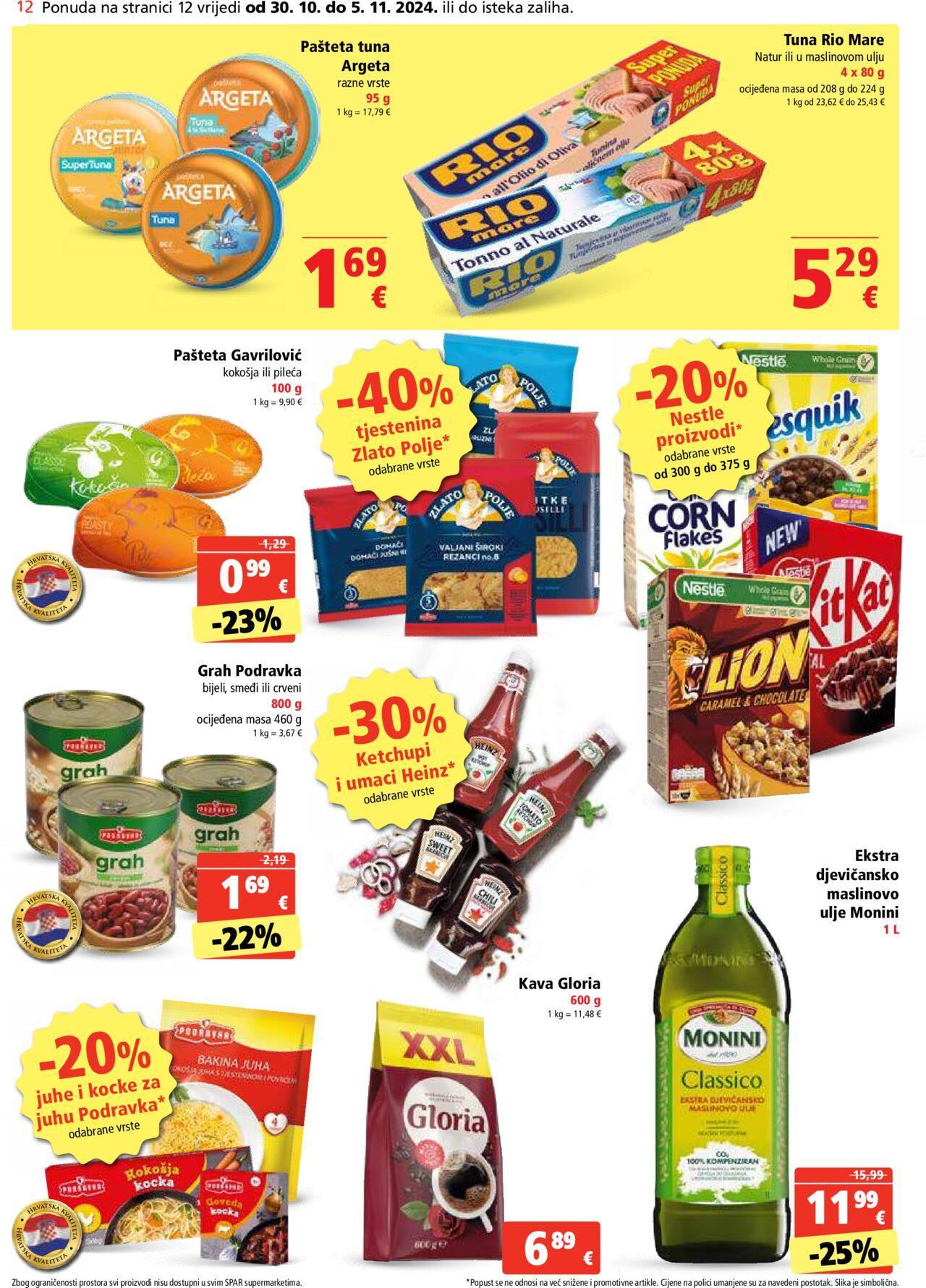 spar - Katalog Spar novi 30.10.2024 - 05.11.2024 - page: 12