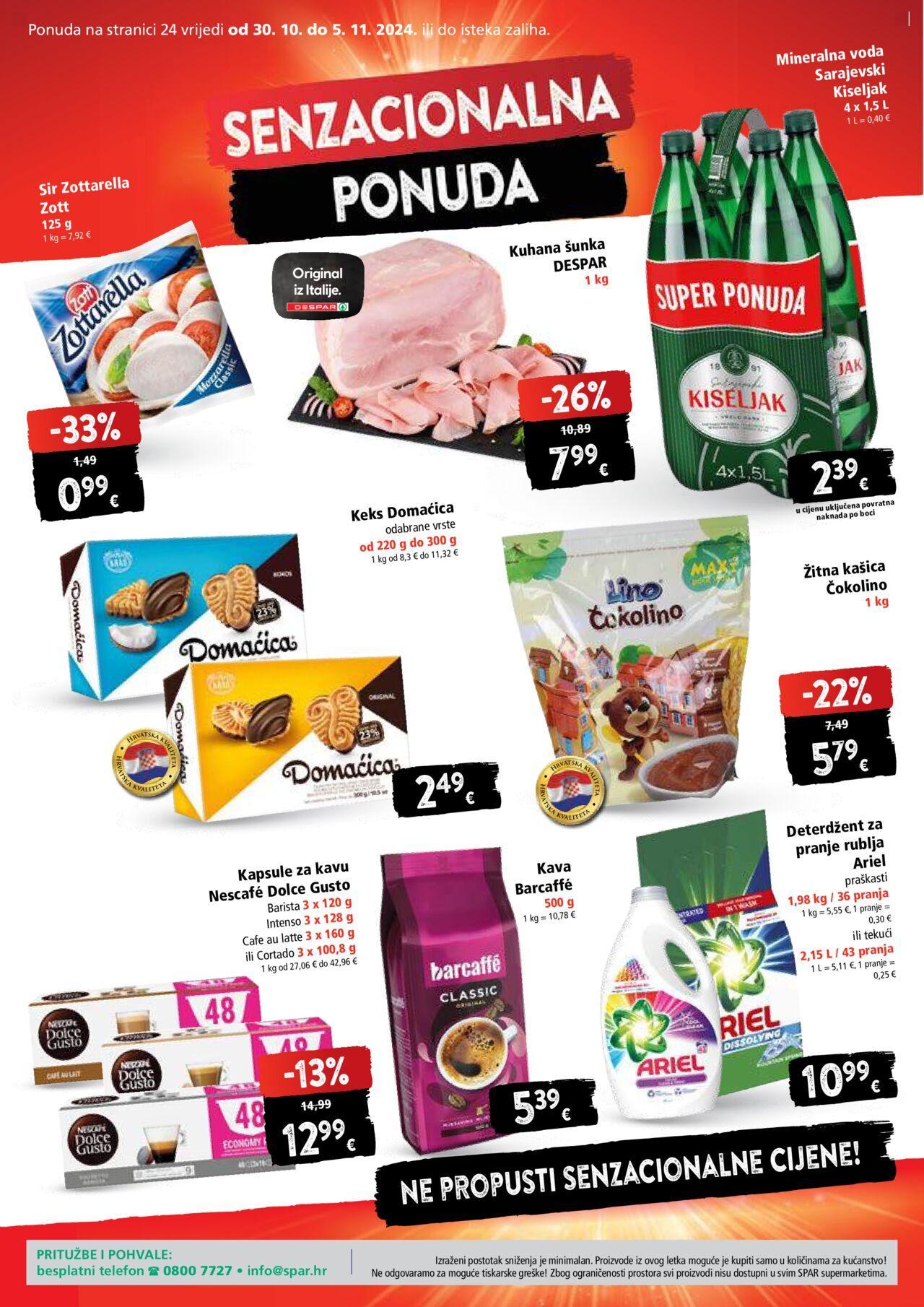 spar - Katalog Spar novi 30.10.2024 - 05.11.2024 - page: 24