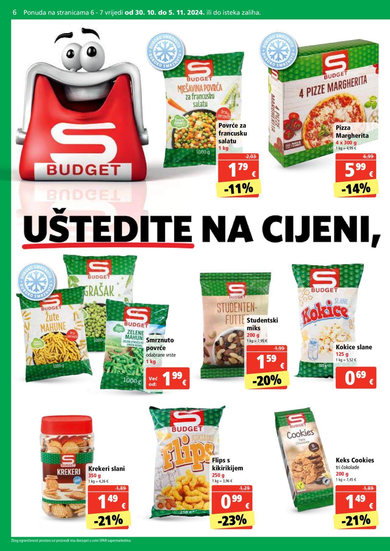 spar - Katalog Spar novi 30.10.2024 - 05.11.2024 - page: 6