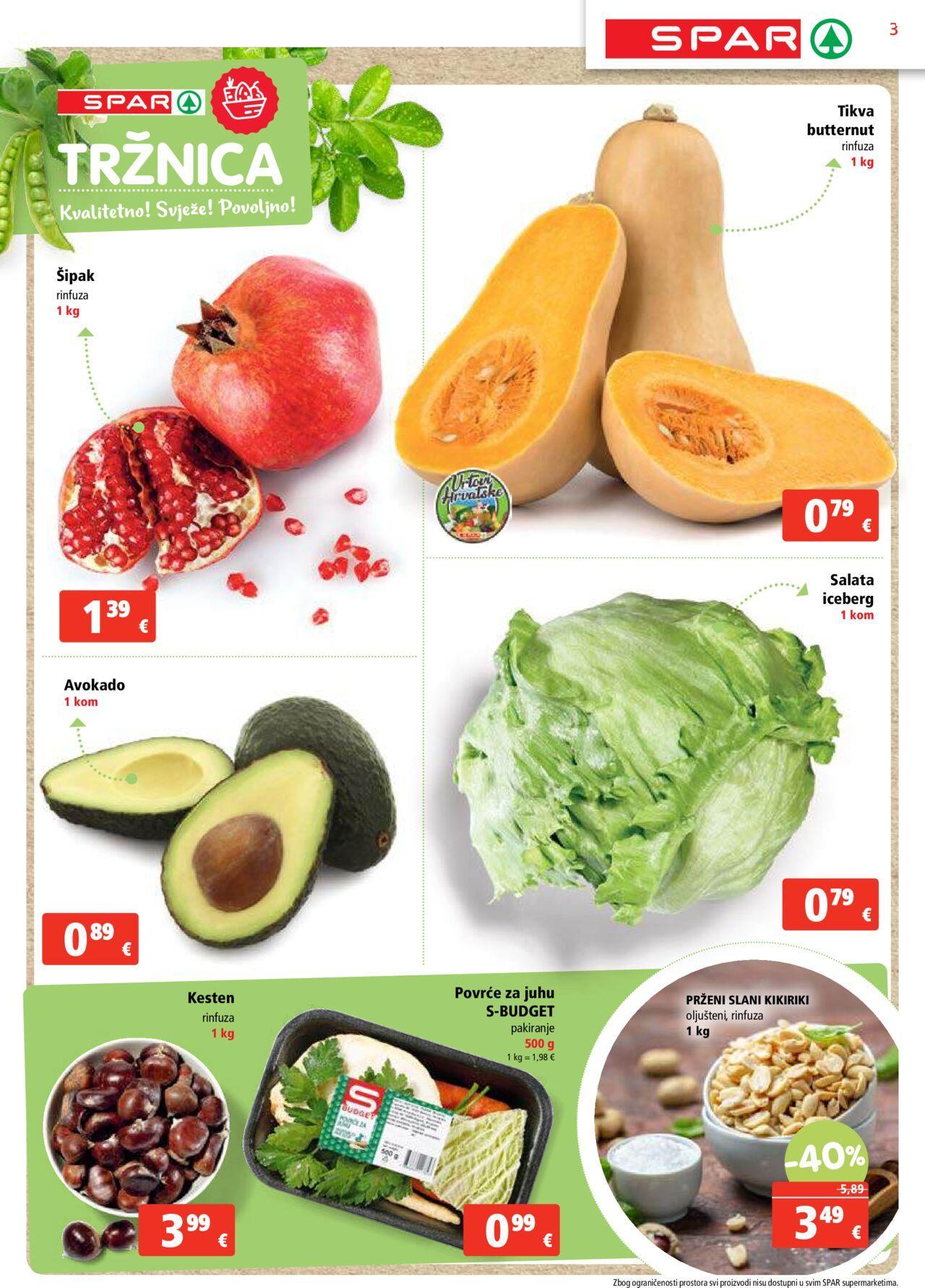 spar - Katalog Spar novi 30.10.2024 - 05.11.2024 - page: 3