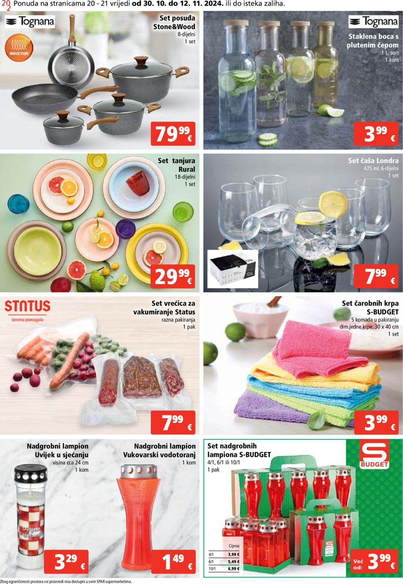 spar - Katalog Spar novi 30.10.2024 - 05.11.2024 - page: 20