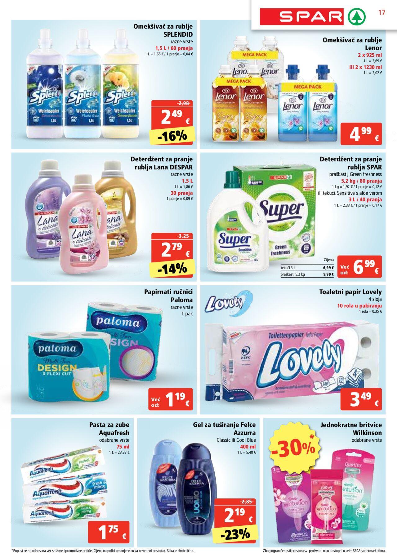 spar - Katalog Spar novi 30.10.2024 - 05.11.2024 - page: 17