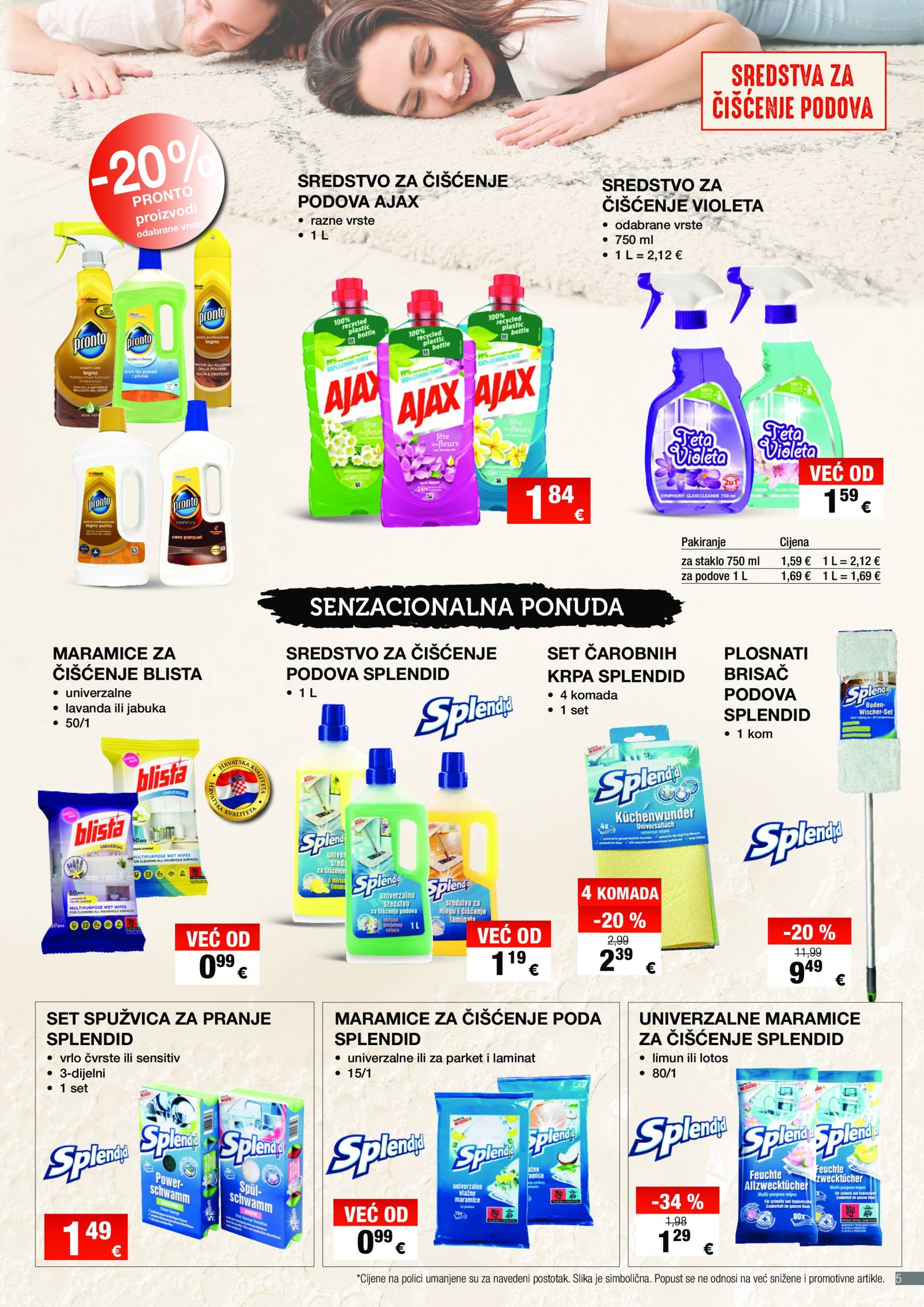 spar - SPAR - Čist dom, sretan dom! katalog vrijedi od 24.10. do 13.11. - page: 5