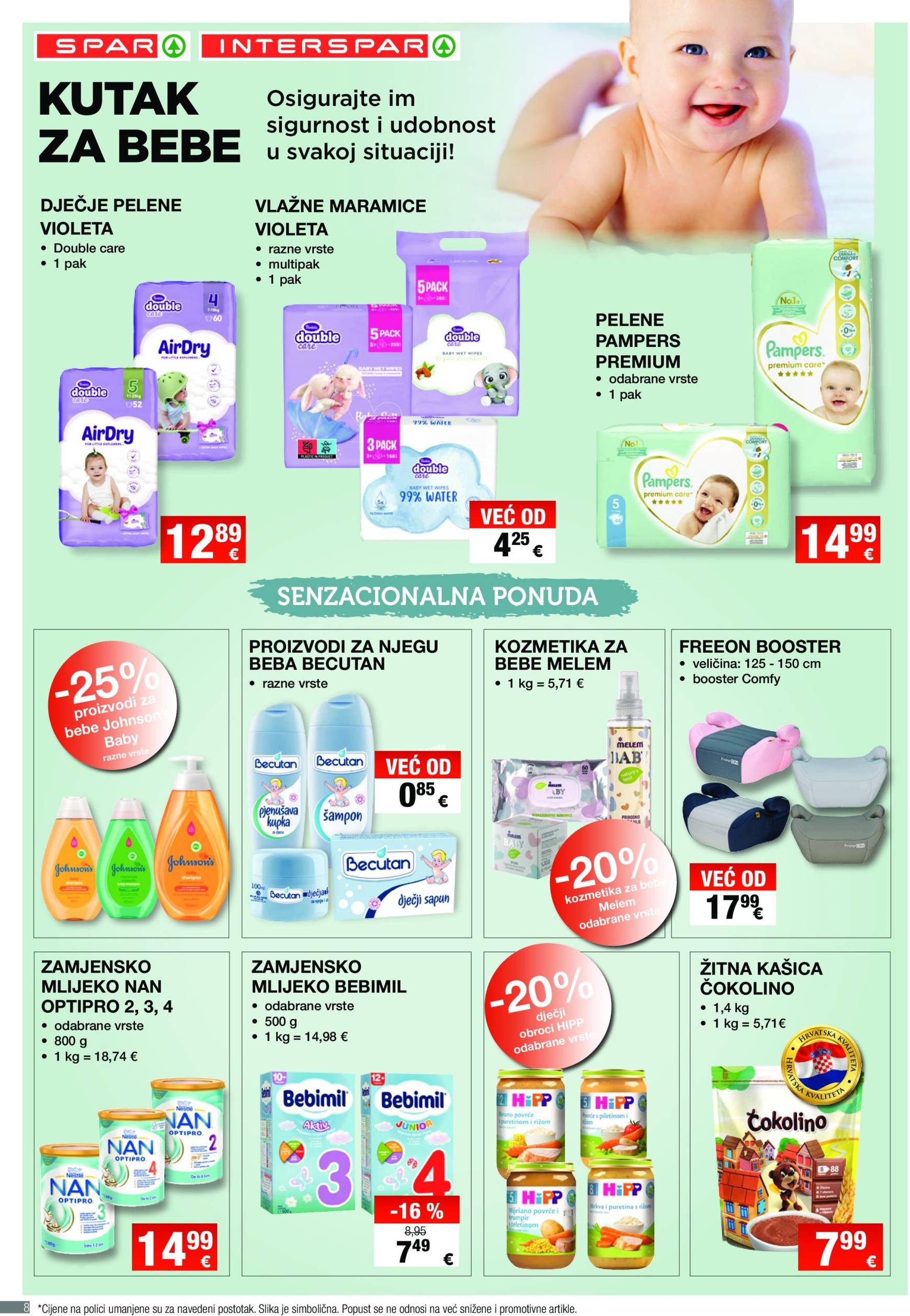 spar - SPAR - Čist dom, sretan dom! katalog vrijedi od 24.10. do 13.11. - page: 8