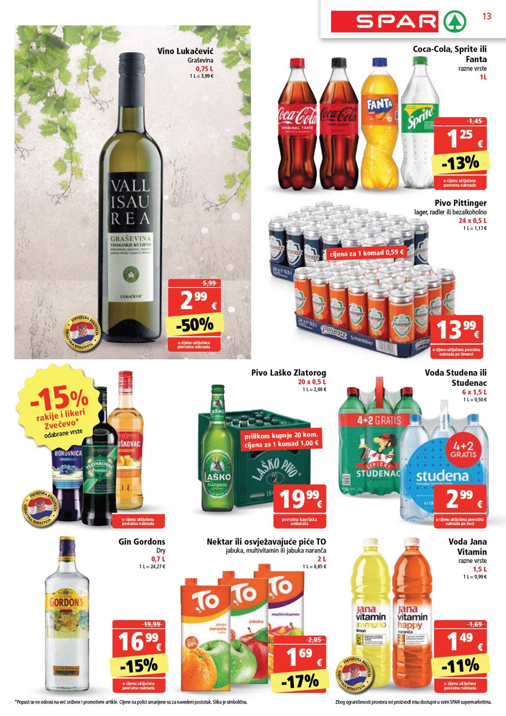 spar - SPAR katalog vrijedi od 06.11. do 12.11. - page: 13