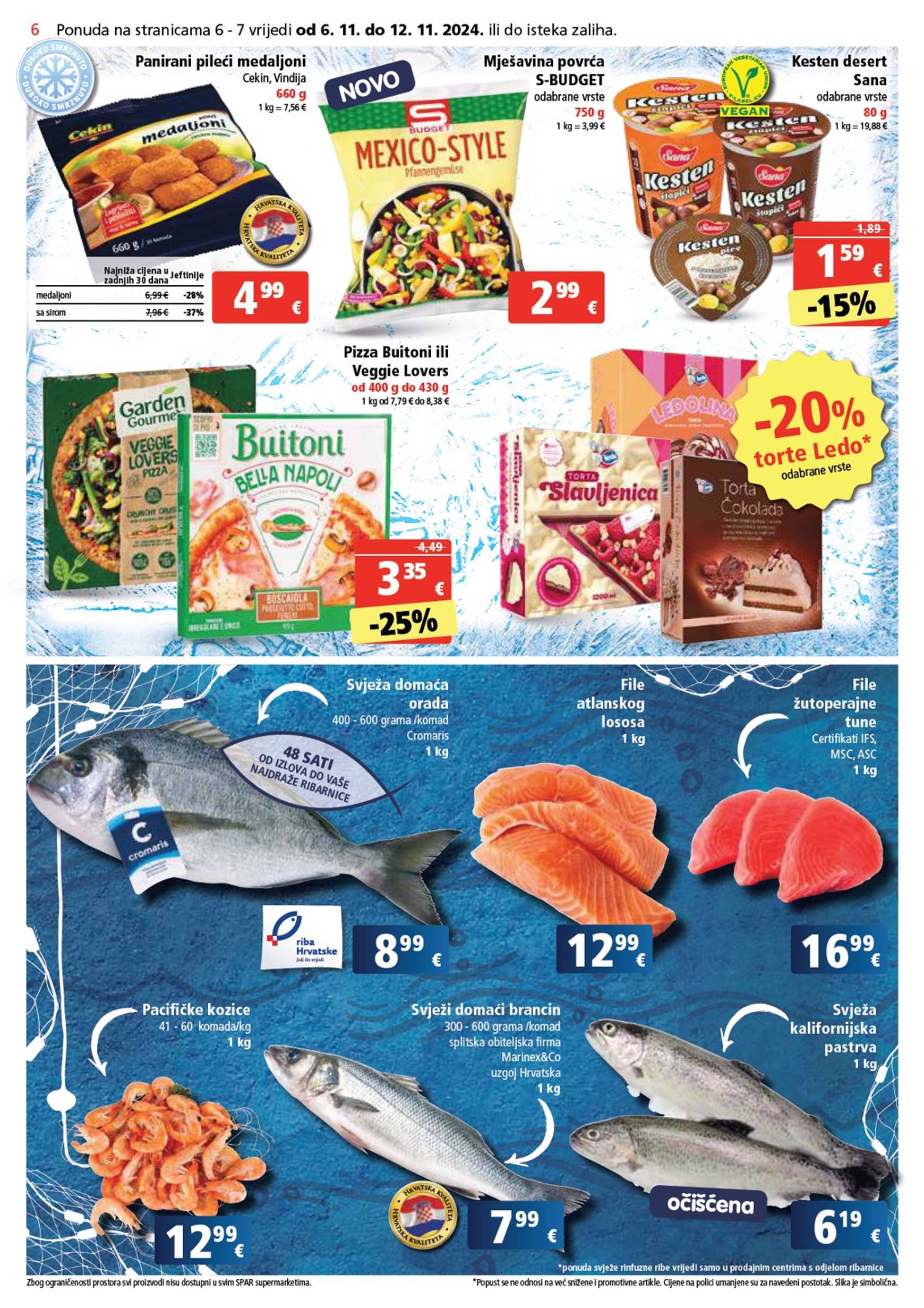 spar - SPAR katalog vrijedi od 06.11. do 12.11. - page: 6