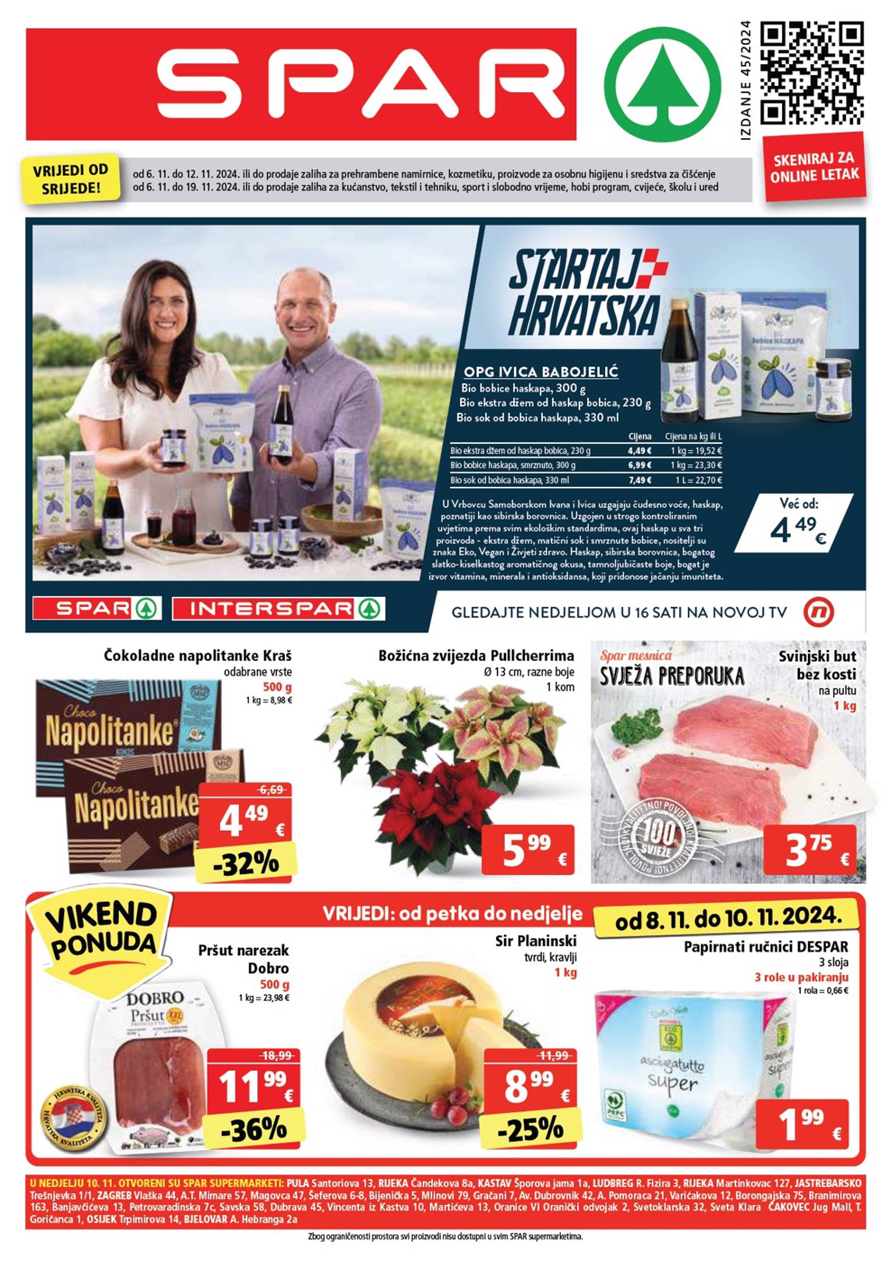 spar - SPAR katalog vrijedi od 06.11. do 12.11.