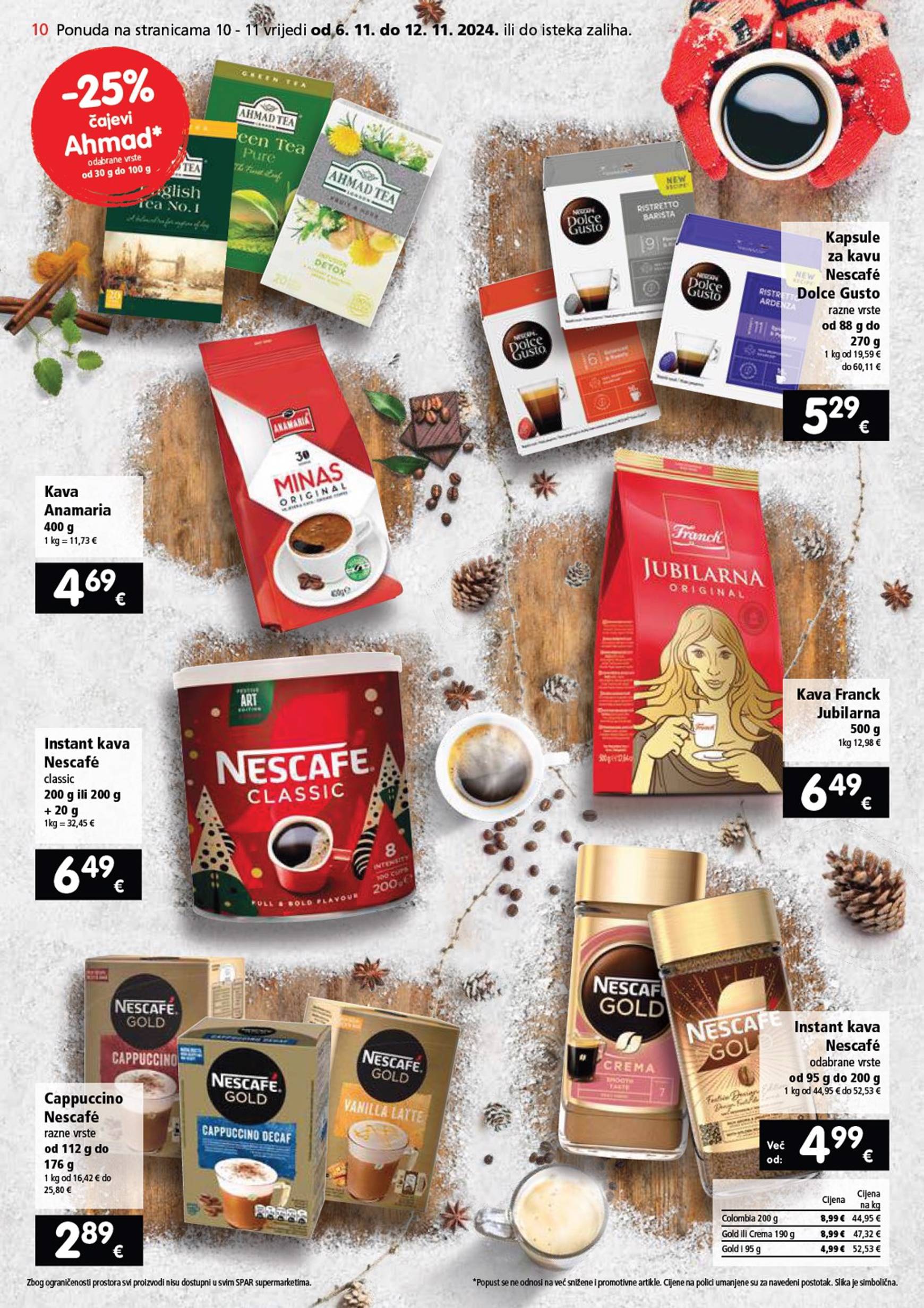 spar - SPAR katalog vrijedi od 06.11. do 12.11. - page: 10