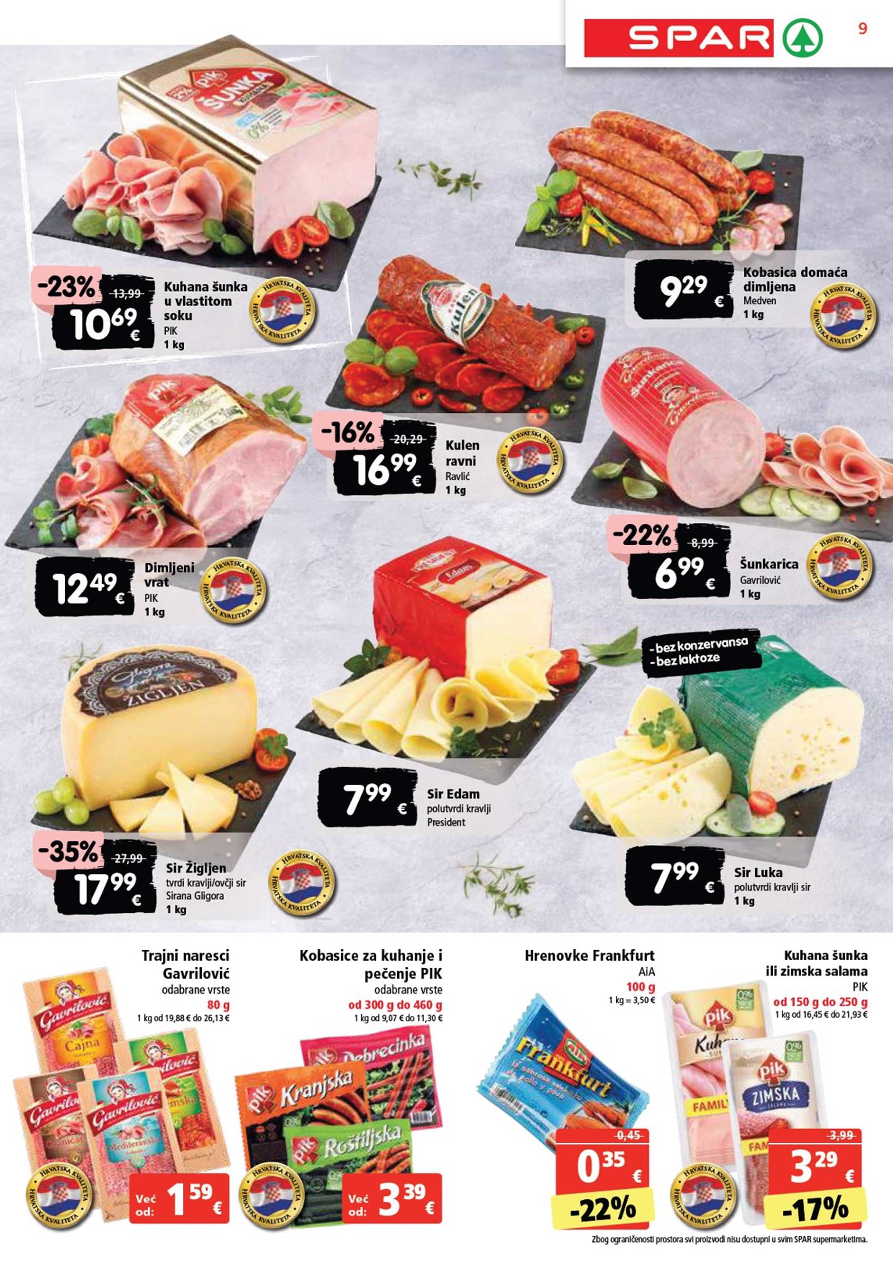 spar - SPAR katalog vrijedi od 13.11. do 19.11. - page: 9