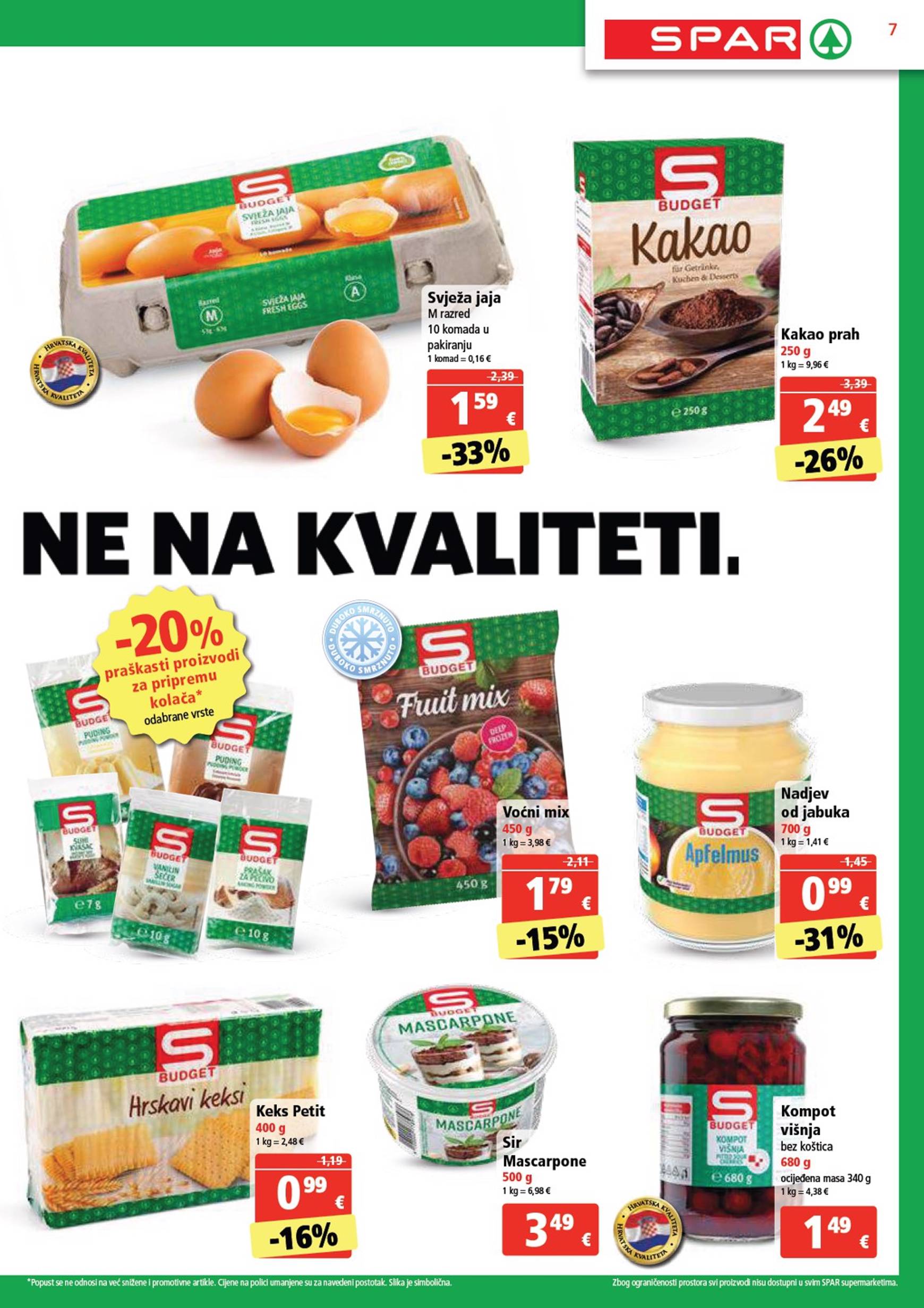 spar - SPAR katalog vrijedi od 13.11. do 19.11. - page: 7