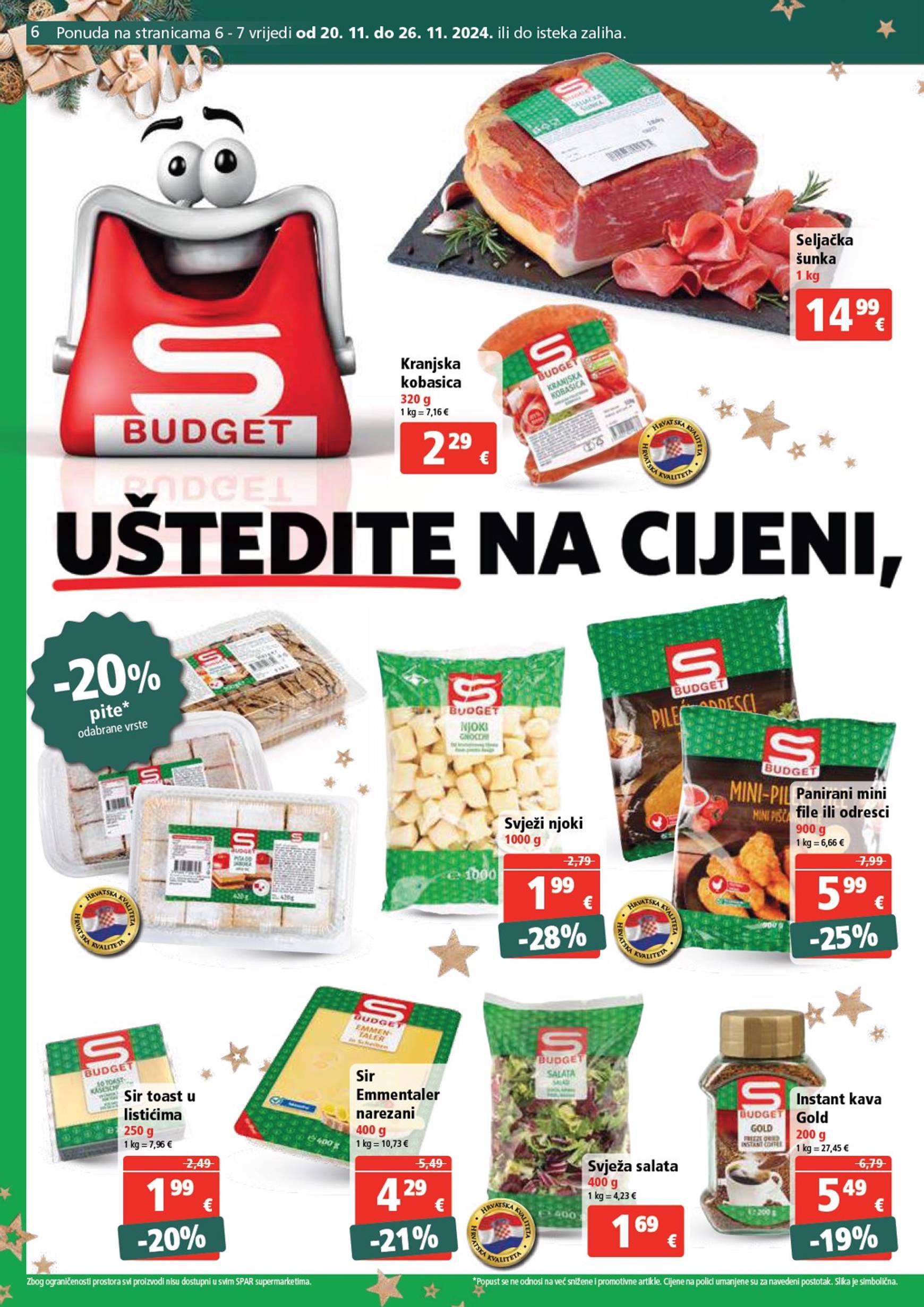 spar - SPAR katalog vrijedi od 20.11. do 26.11. - page: 6