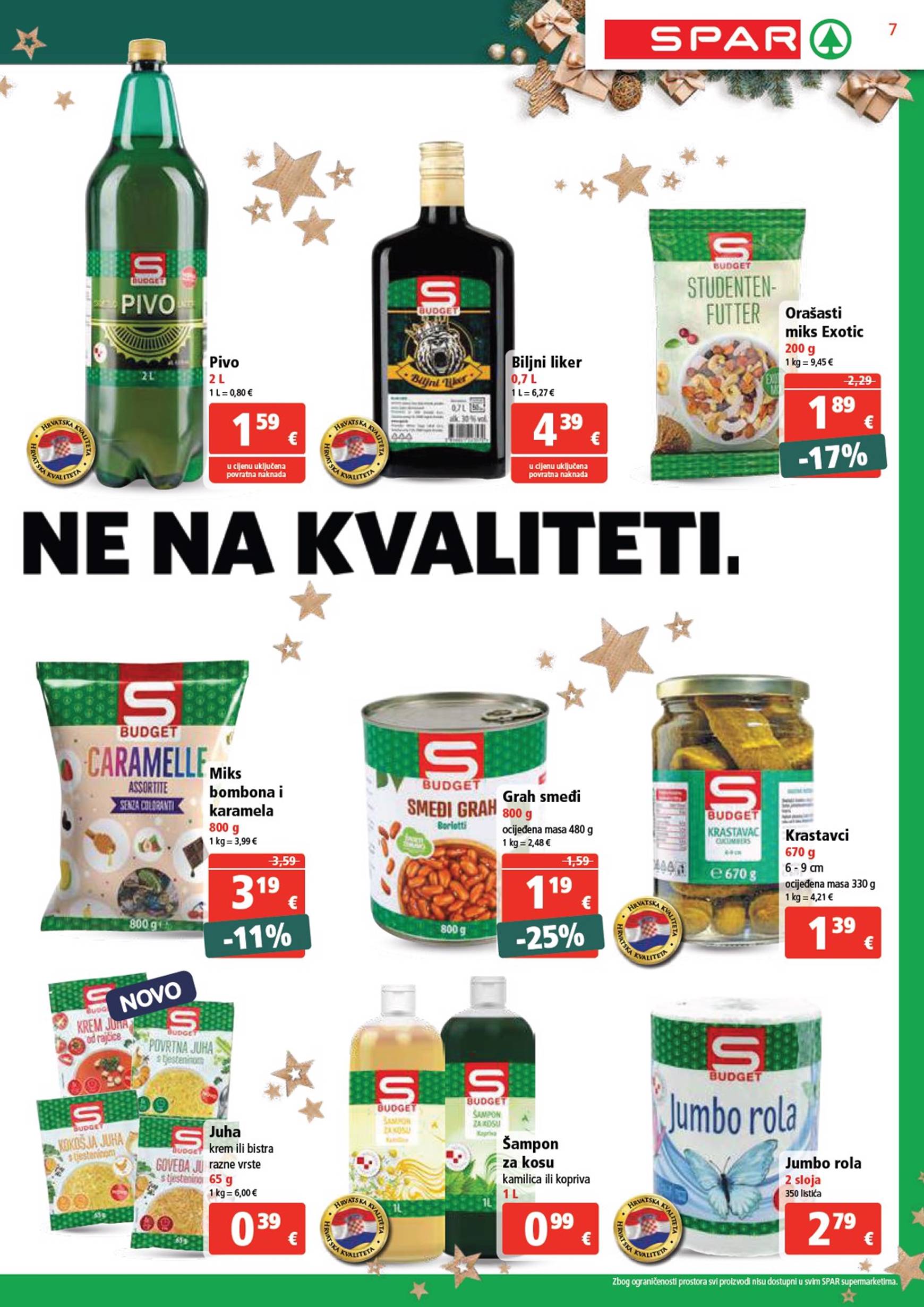 spar - SPAR katalog vrijedi od 20.11. do 26.11. - page: 7