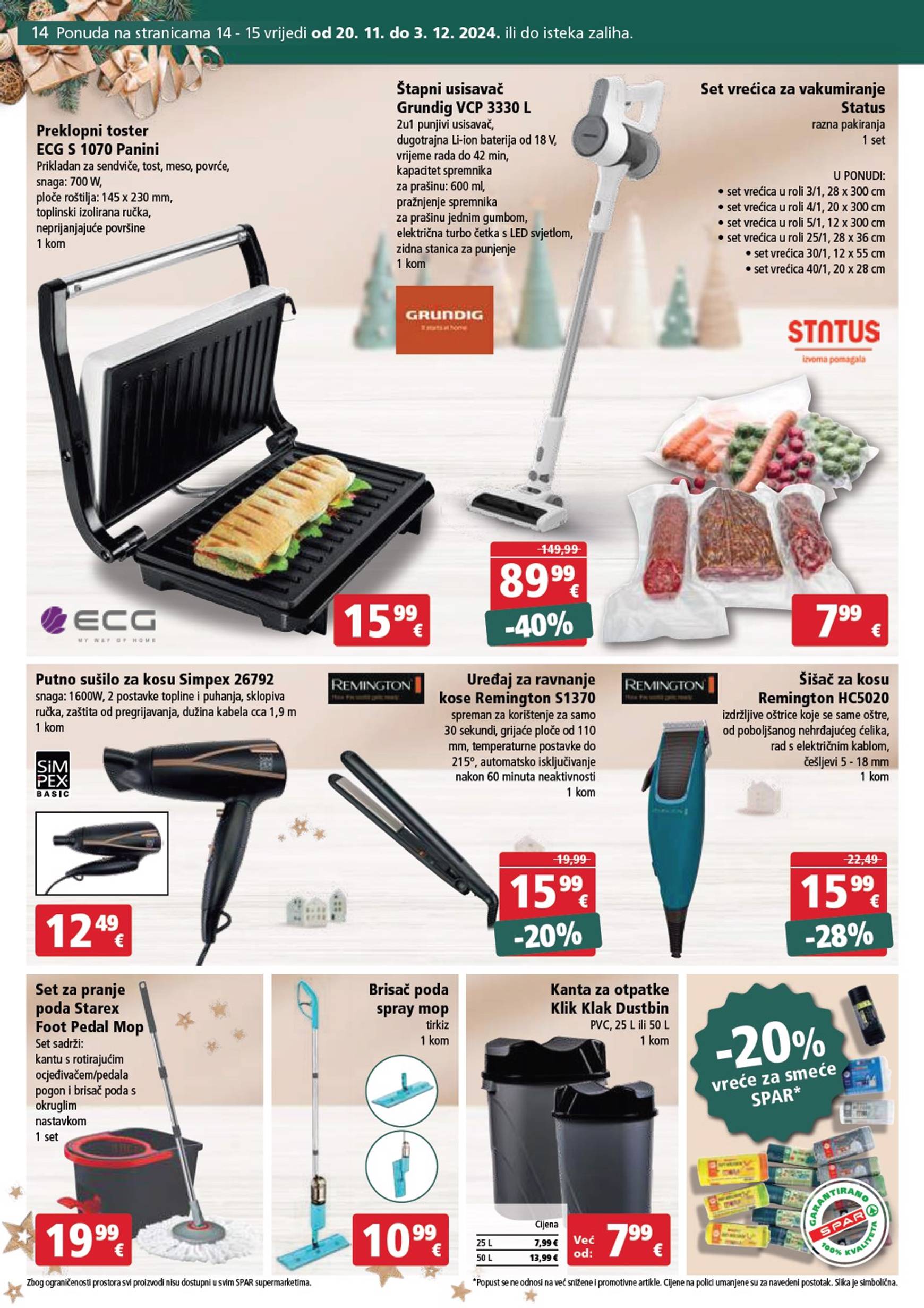 spar - SPAR katalog vrijedi od 20.11. do 26.11. - page: 14