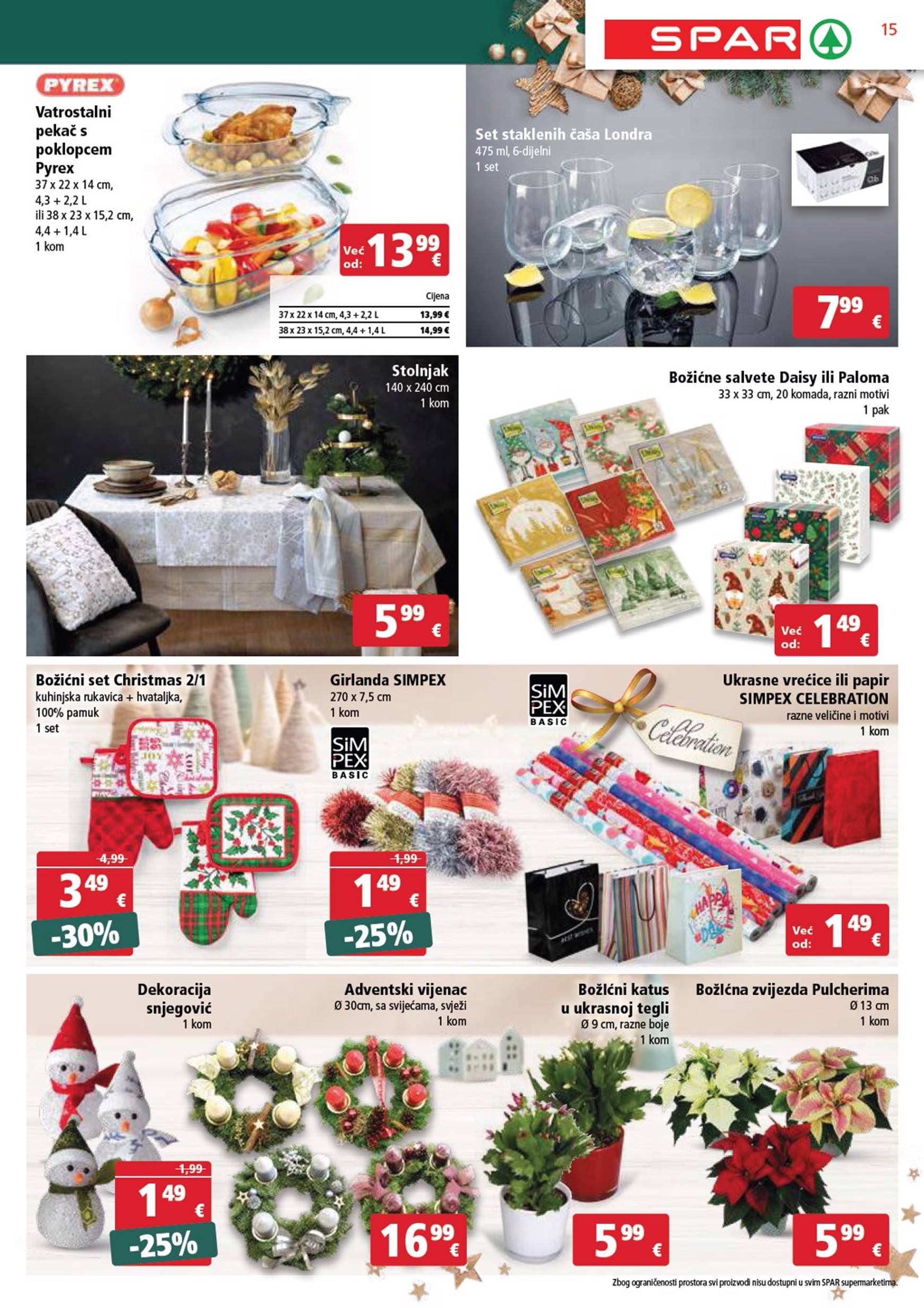 spar - SPAR katalog vrijedi od 20.11. do 26.11. - page: 15