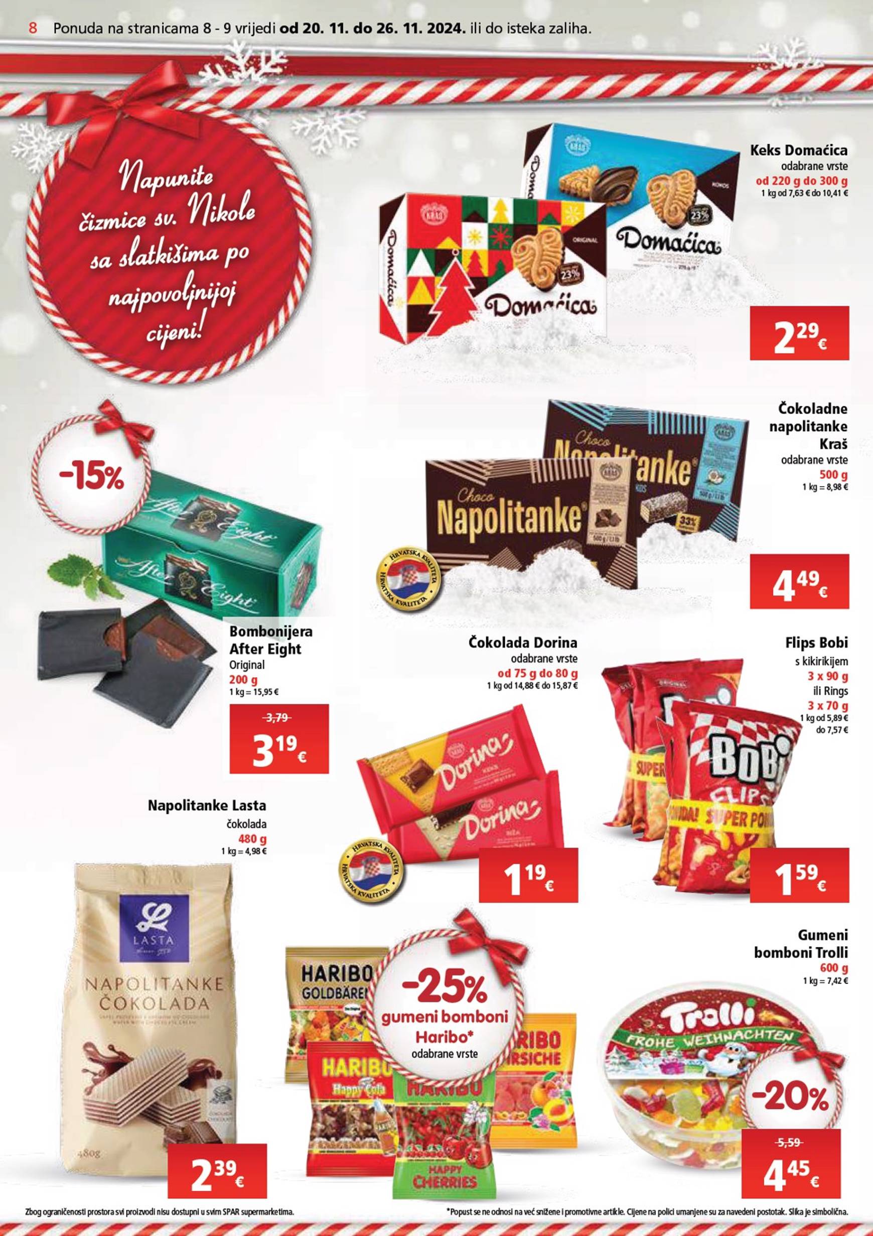 spar - SPAR katalog vrijedi od 20.11. do 26.11. - page: 8