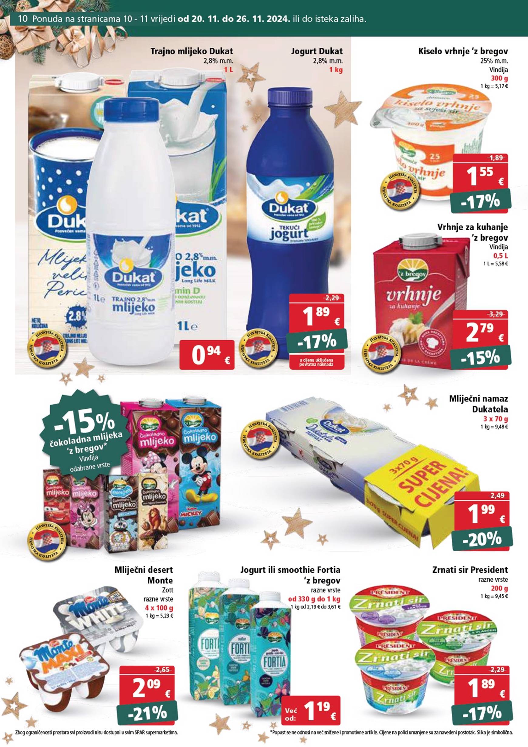 spar - SPAR katalog vrijedi od 20.11. do 26.11. - page: 10