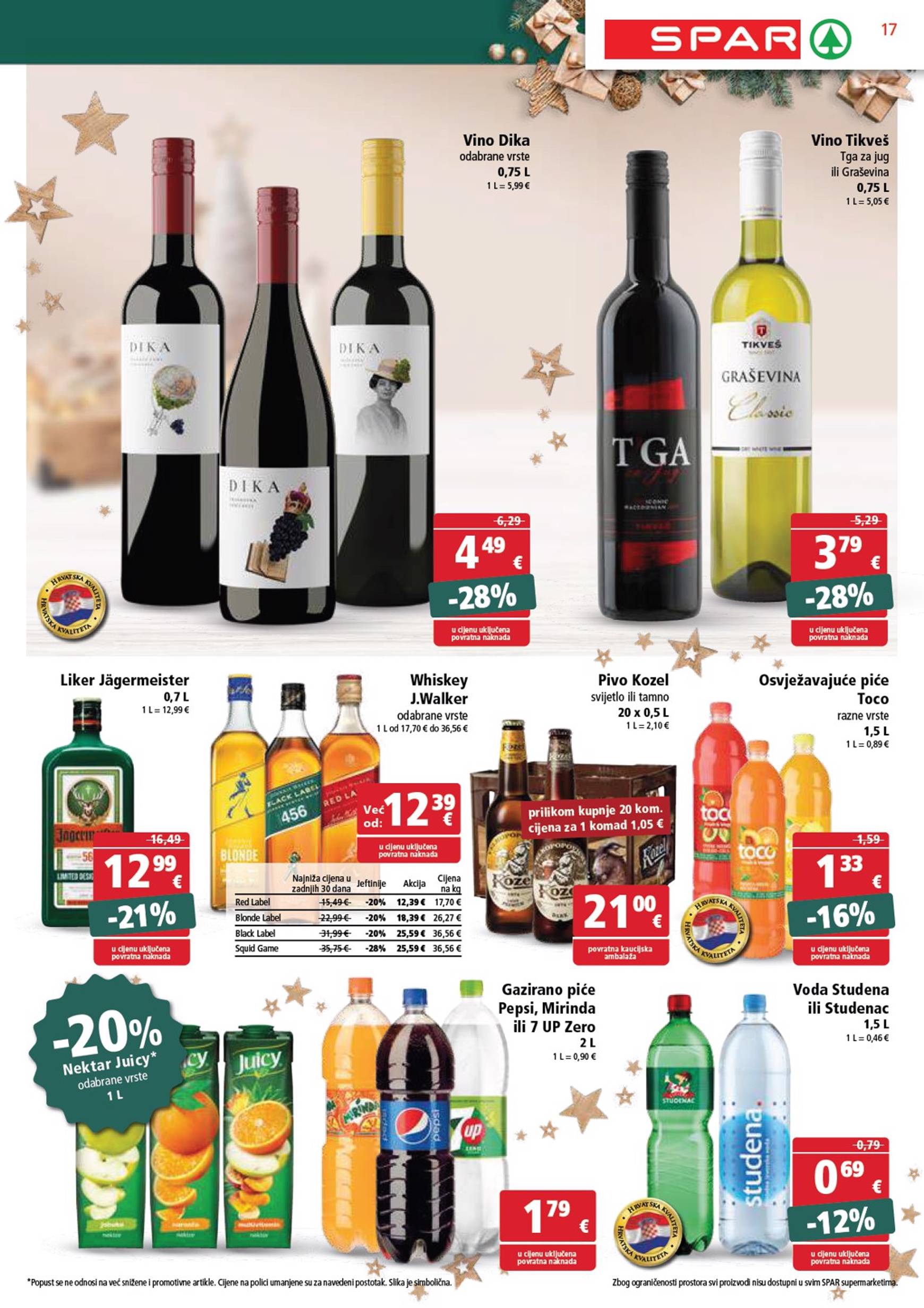 spar - SPAR katalog vrijedi od 27.11. do 03.12. - page: 17