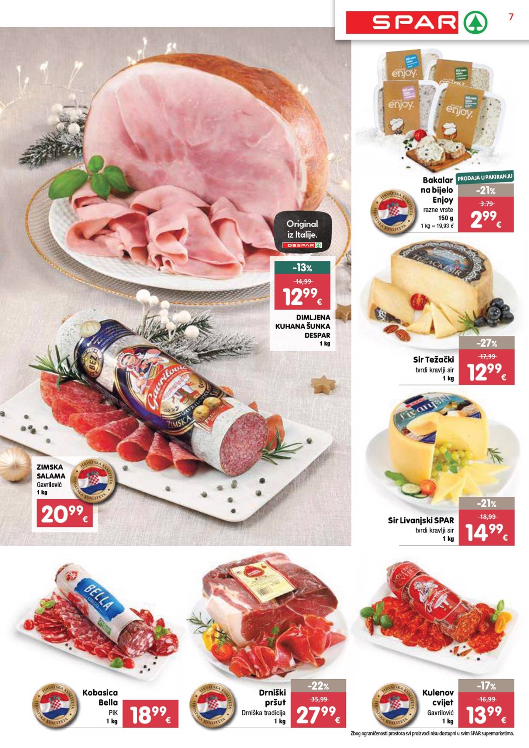 spar - SPAR katalog vrijedi od 27.11. do 03.12. - page: 7