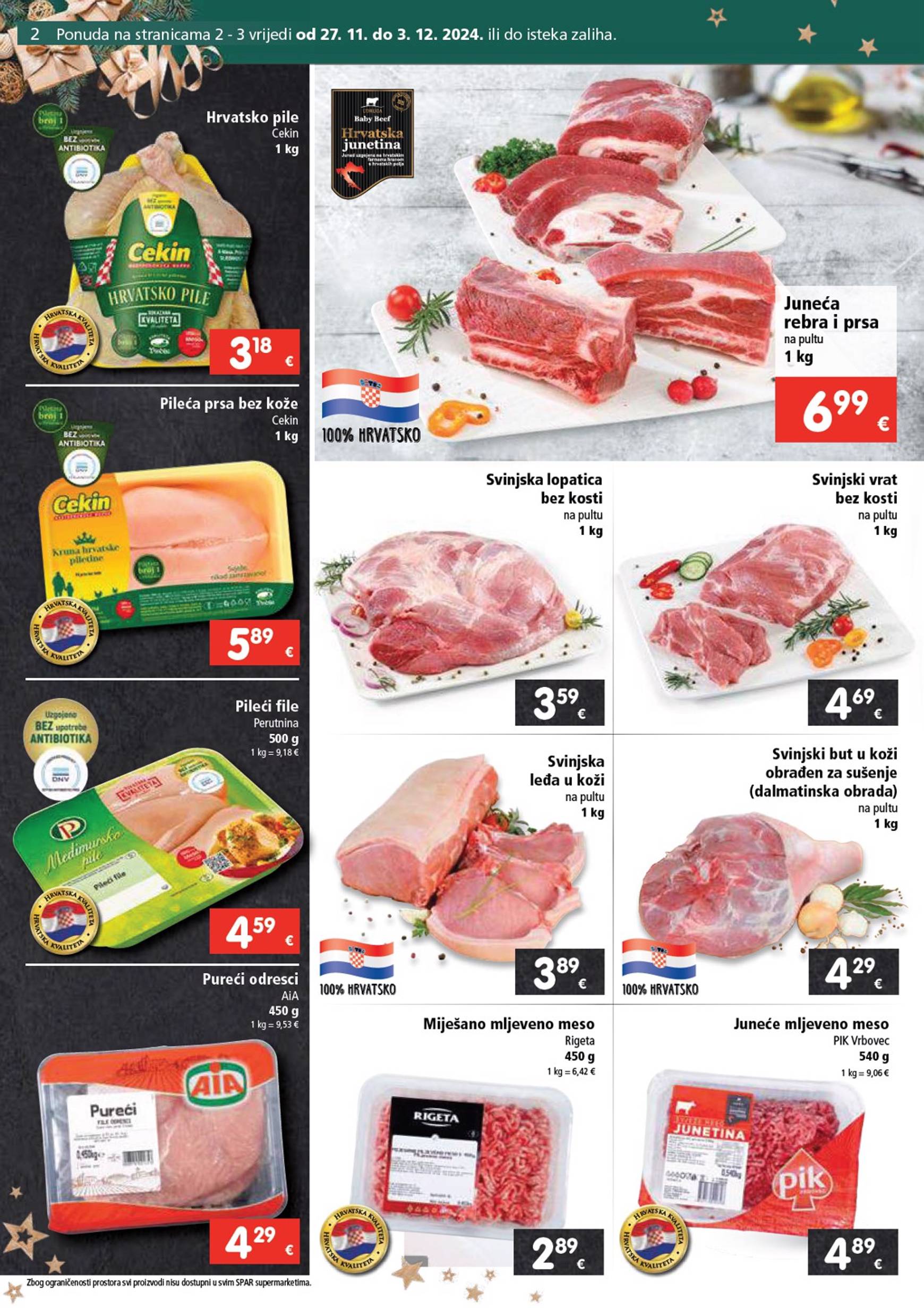 spar - SPAR katalog vrijedi od 27.11. do 03.12. - page: 2