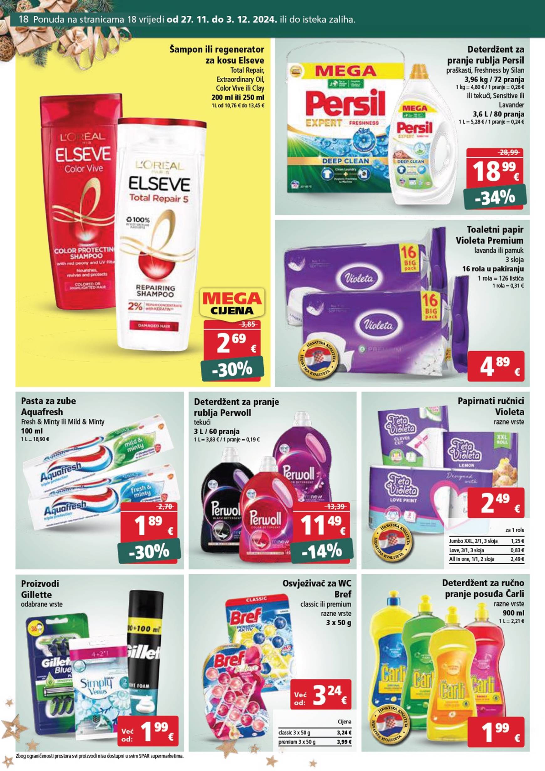 spar - SPAR katalog vrijedi od 27.11. do 03.12. - page: 18