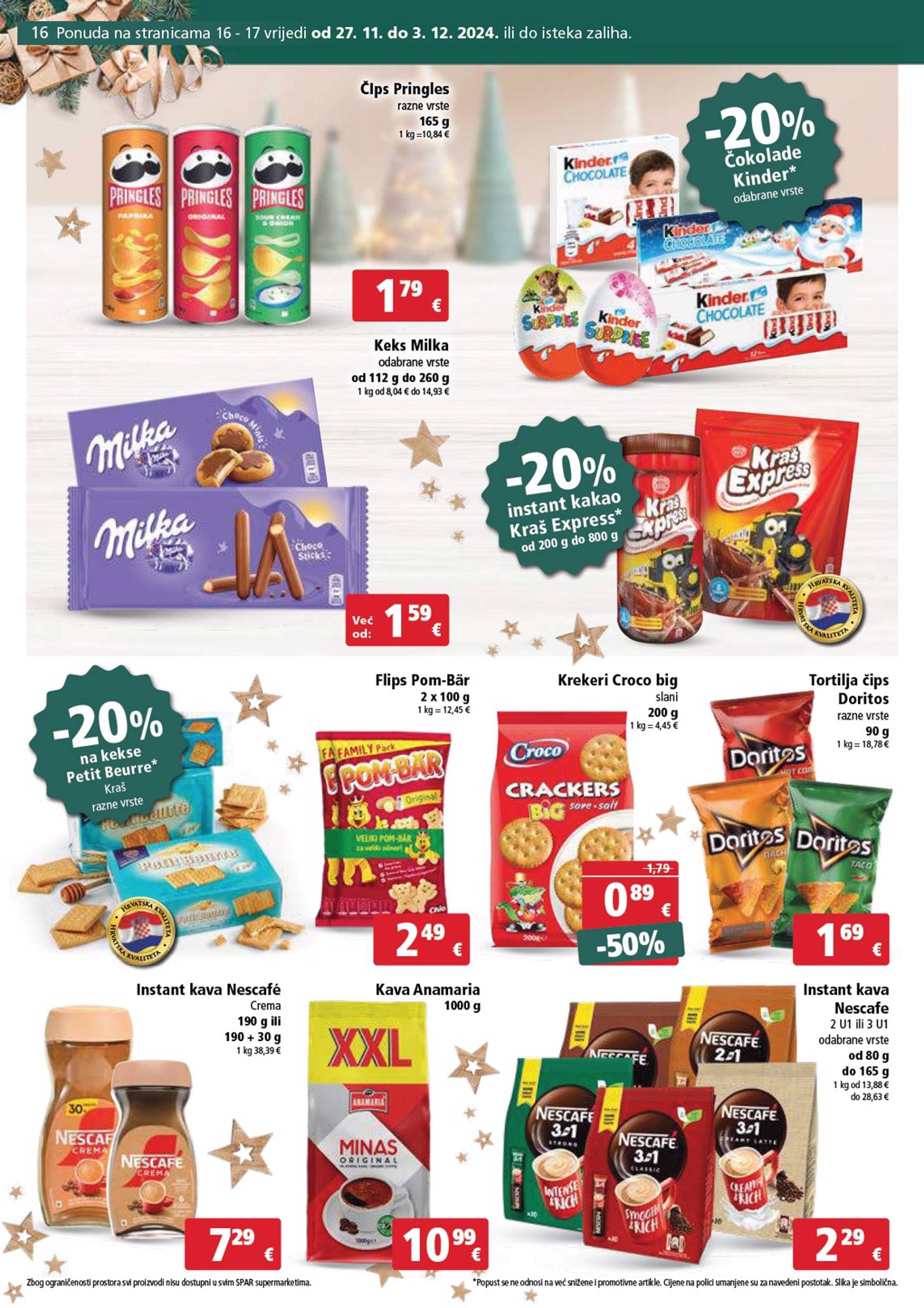 spar - SPAR katalog vrijedi od 27.11. do 03.12. - page: 16