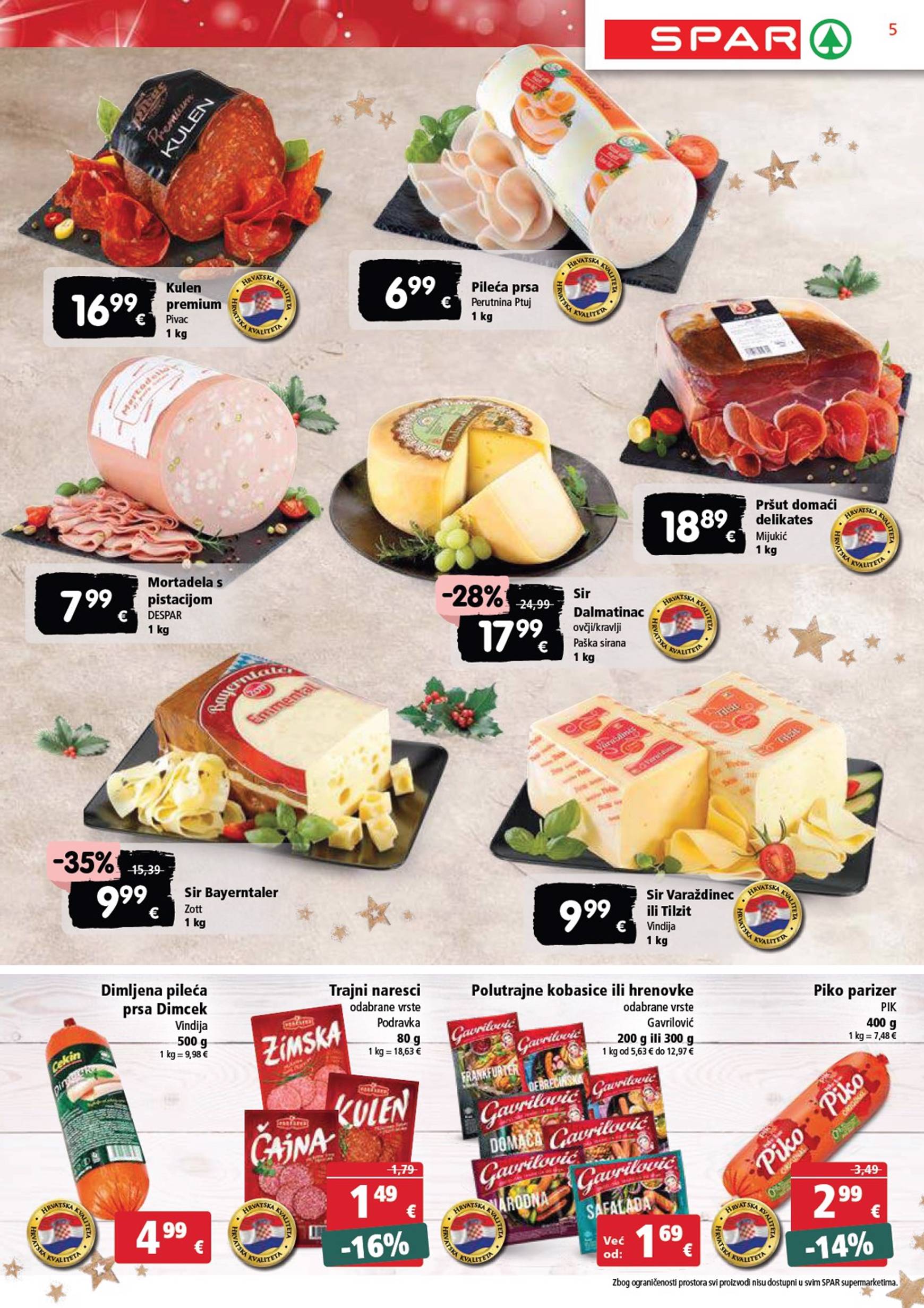 spar - SPAR katalog vrijedi od 27.11. do 03.12. - page: 5