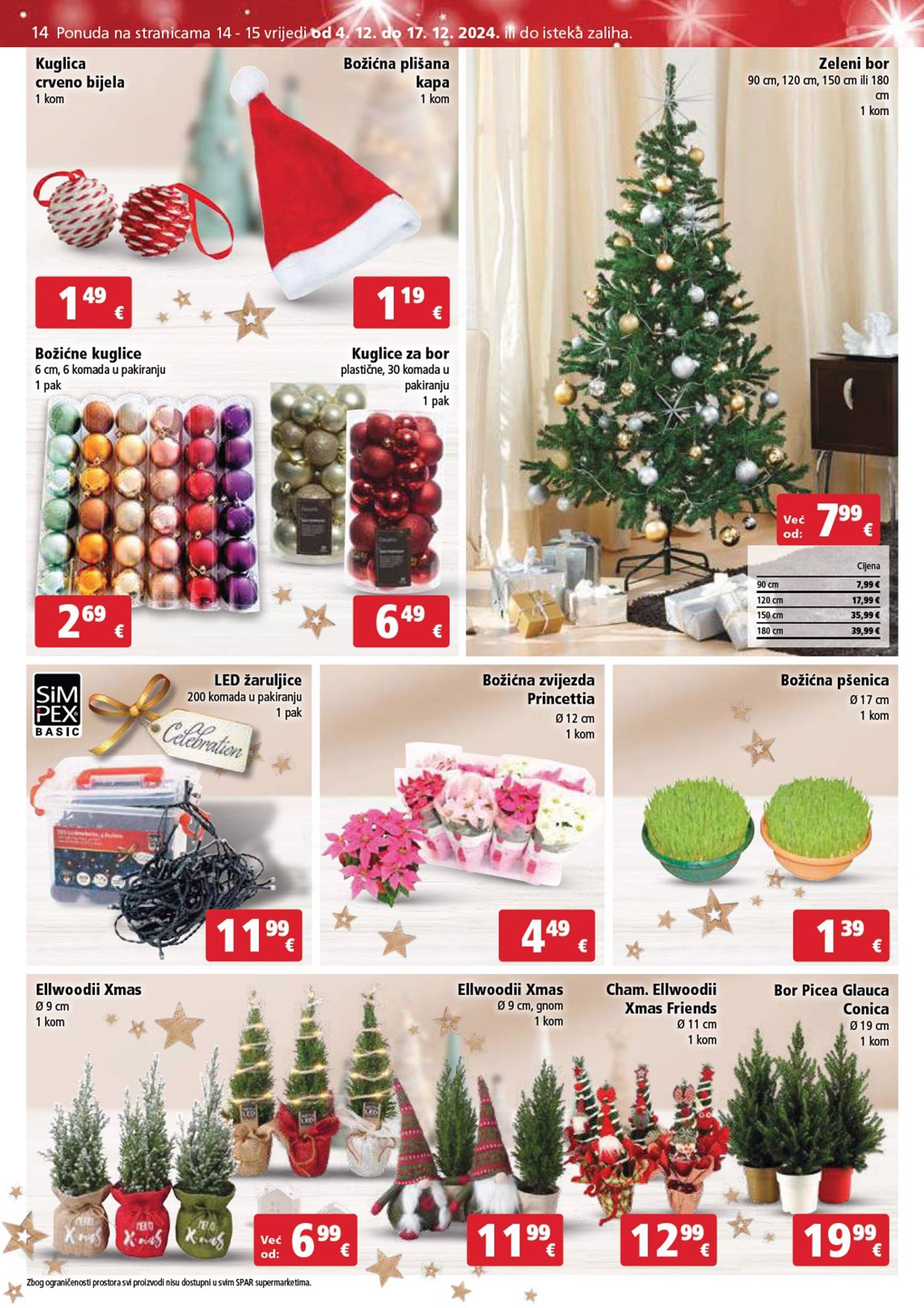 spar - SPAR katalog vrijedi od 04.12. do 10.12. - page: 14