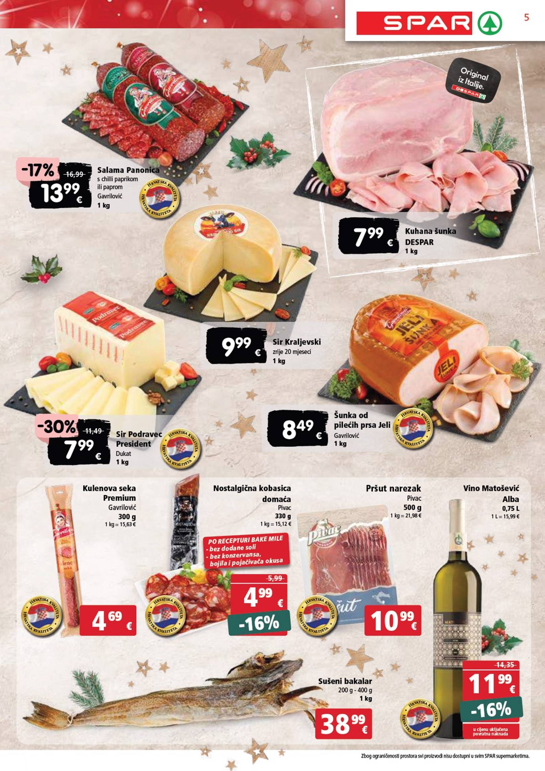 spar - SPAR katalog vrijedi od 04.12. do 10.12. - page: 5