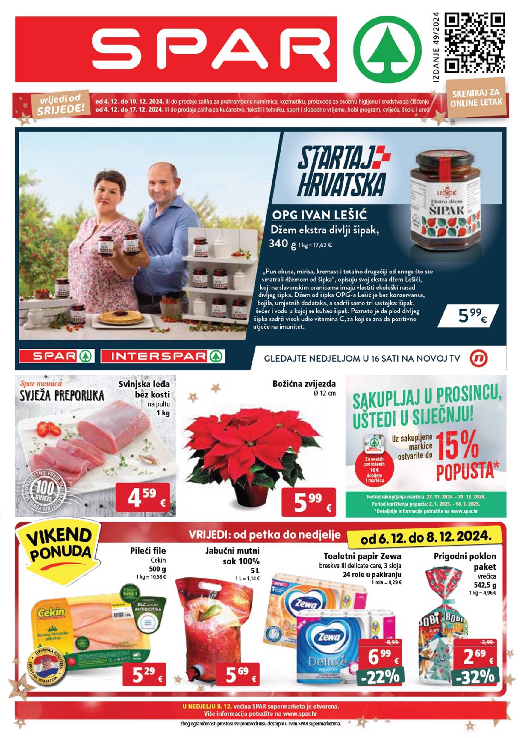 spar - SPAR katalog vrijedi od 04.12. do 10.12.