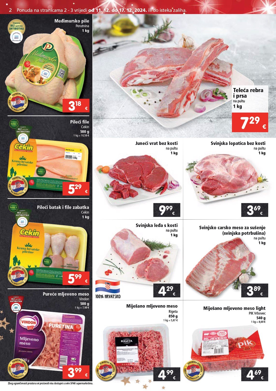 spar - SPAR katalog vrijedi od 11.12. do 17.12. - page: 2