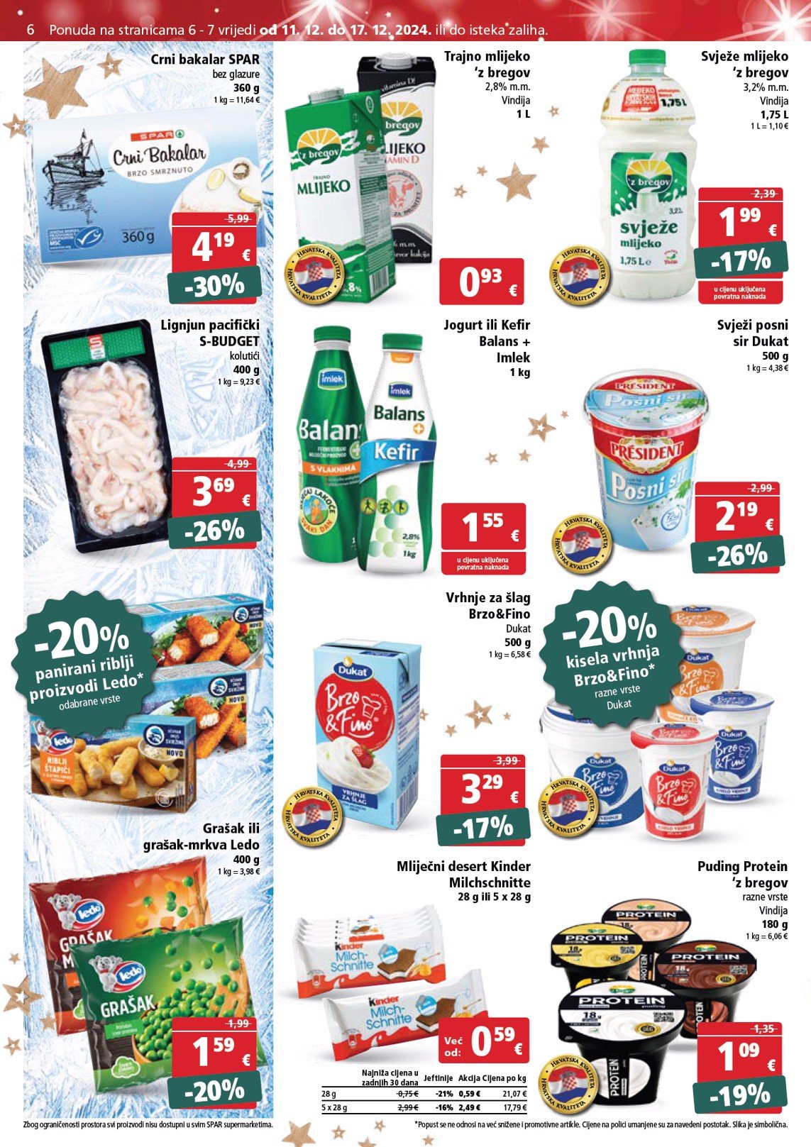 spar - SPAR katalog vrijedi od 11.12. do 17.12. - page: 6