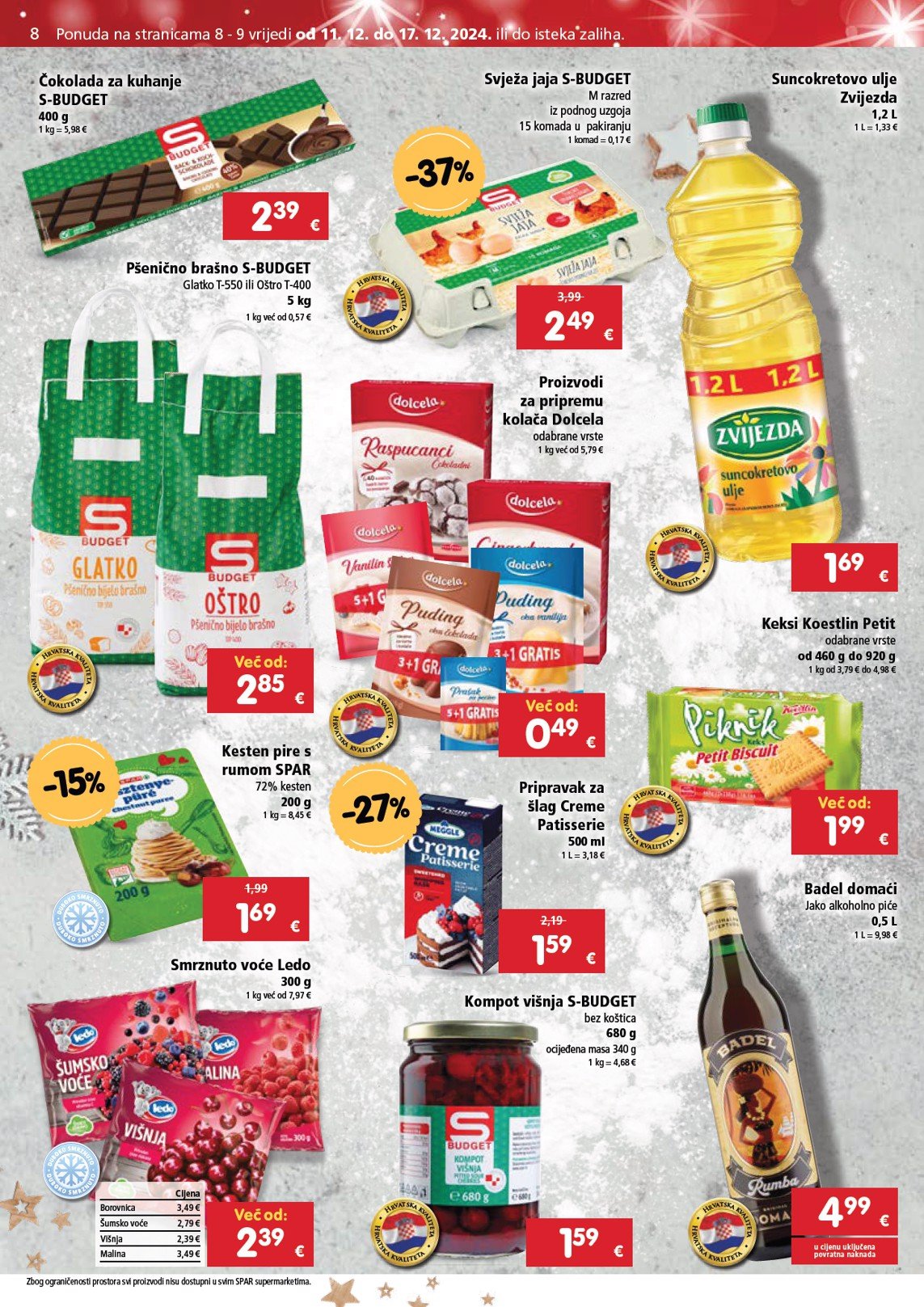 spar - SPAR katalog vrijedi od 11.12. do 17.12. - page: 8