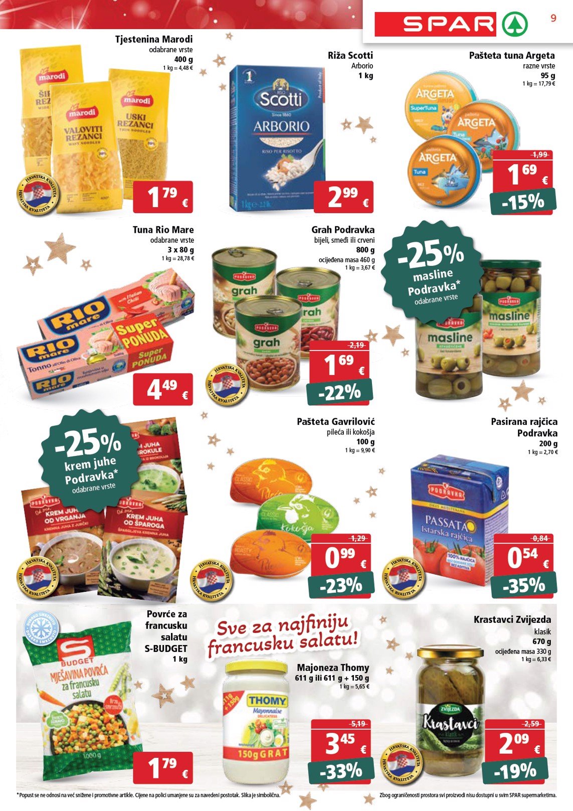 spar - SPAR katalog vrijedi od 11.12. do 17.12. - page: 9