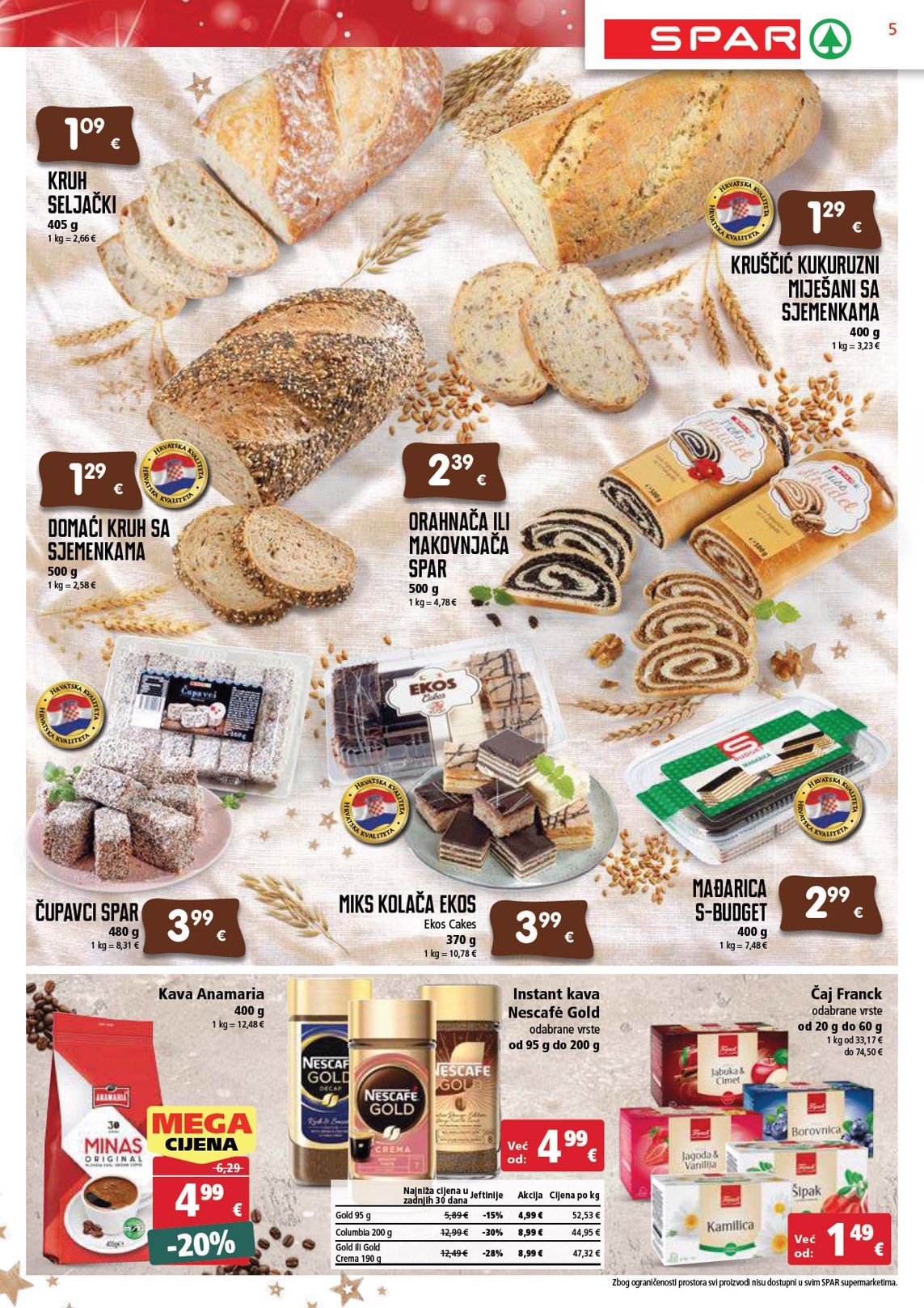 spar - SPAR katalog vrijedi od 18.12. do 24.12. - page: 5