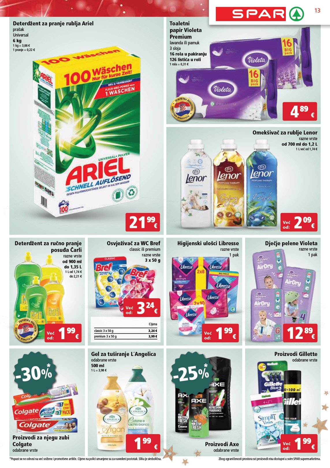 spar - SPAR katalog vrijedi od 18.12. do 24.12. - page: 13