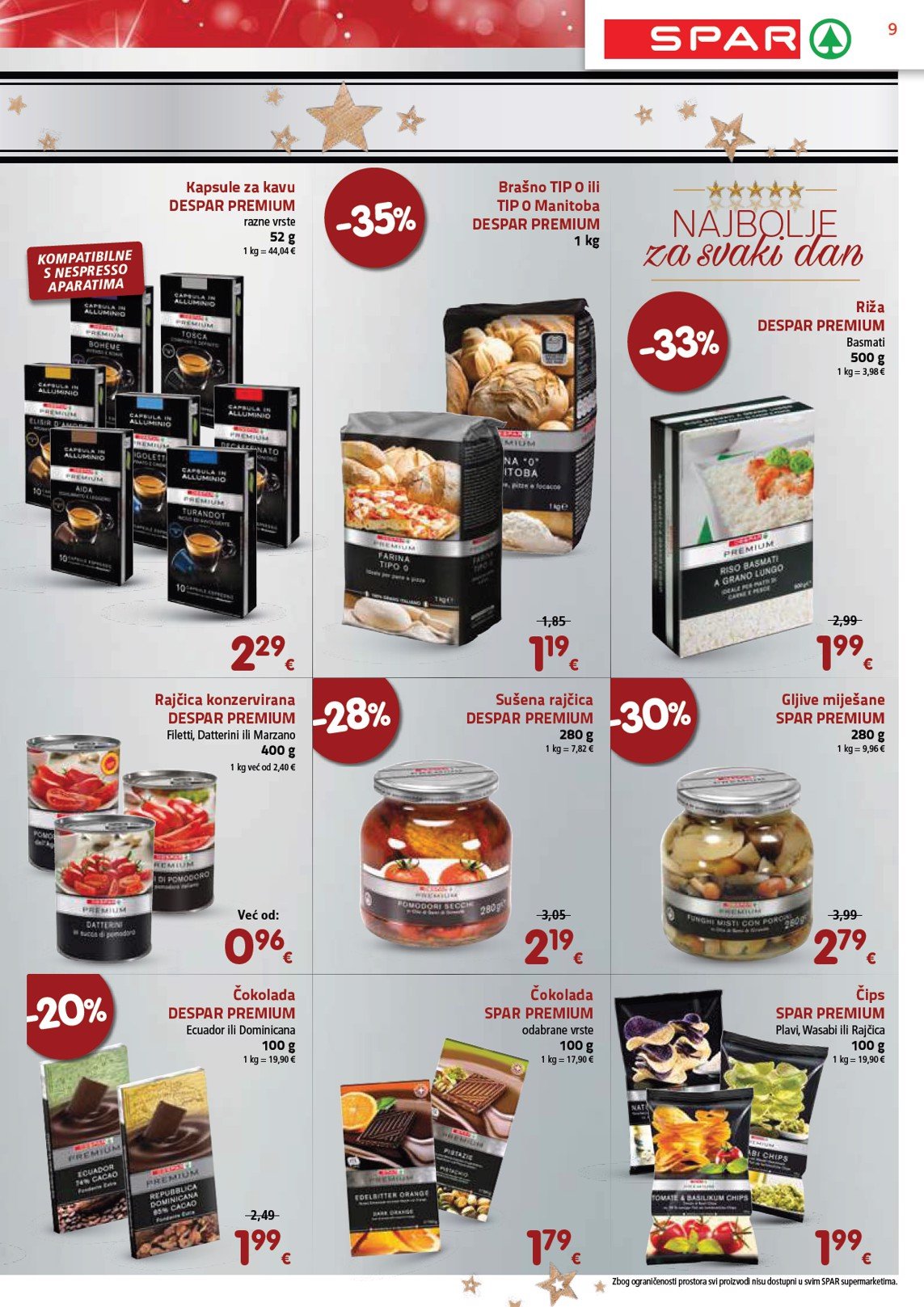 spar - SPAR katalog vrijedi od 18.12. do 24.12. - page: 9