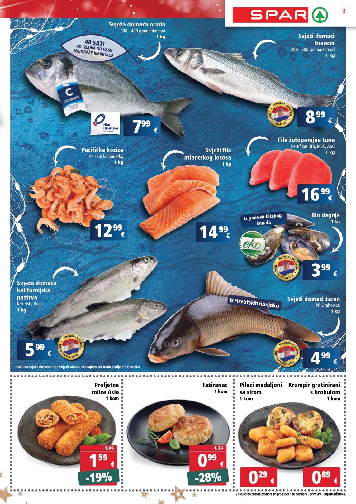 spar - SPAR katalog vrijedi od 18.12. do 24.12. - page: 3