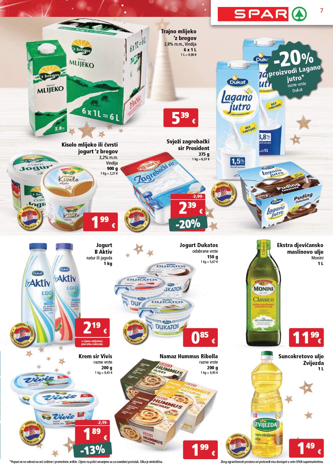 spar - SPAR katalog vrijedi od 27.12. do 31.12. - page: 7