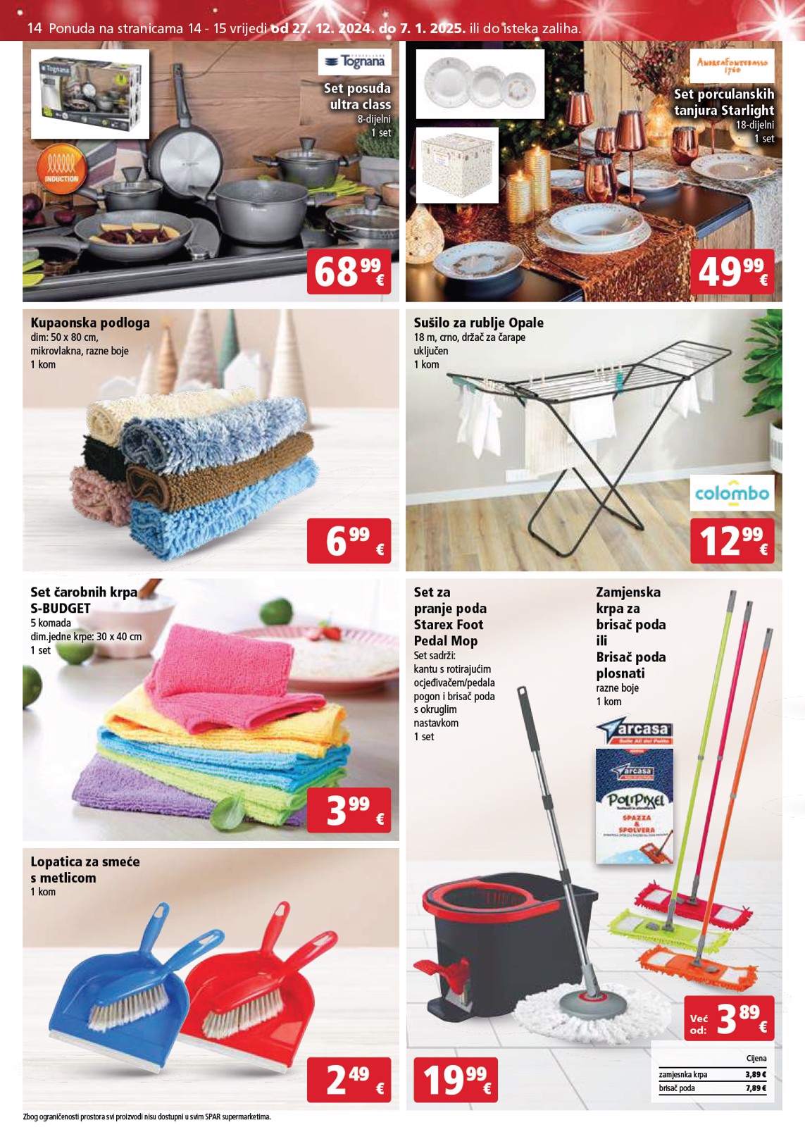 spar - SPAR katalog vrijedi od 27.12. do 31.12. - page: 14