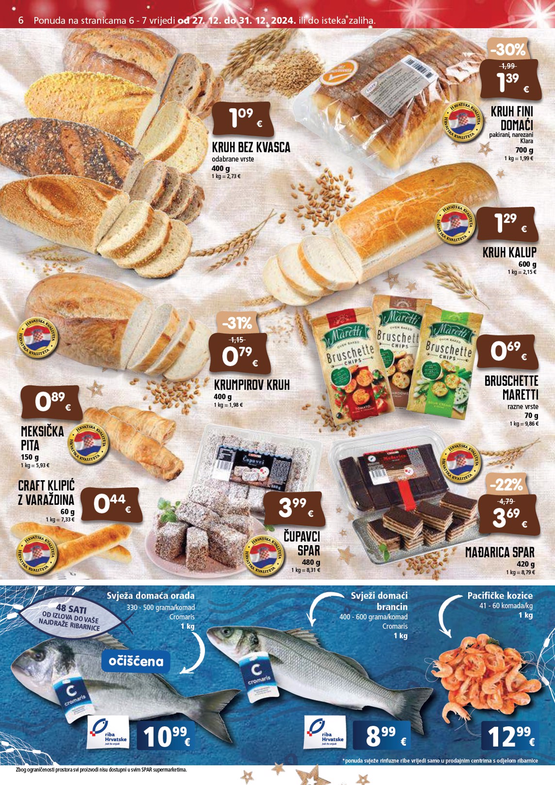 spar - SPAR katalog vrijedi od 27.12. do 31.12. - page: 6