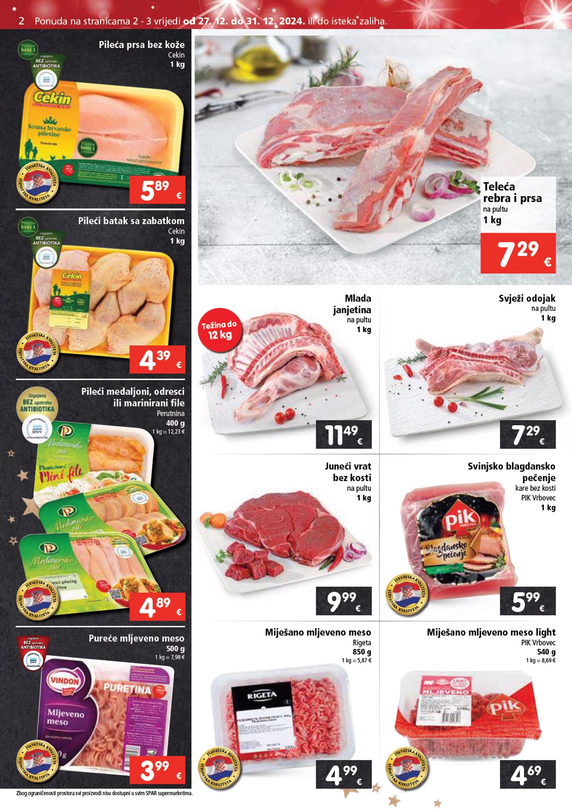 spar - SPAR katalog vrijedi od 27.12. do 31.12. - page: 2