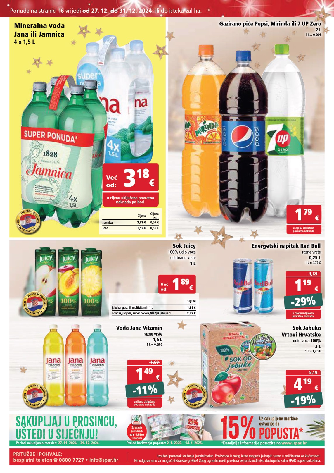 spar - SPAR katalog vrijedi od 27.12. do 31.12. - page: 16