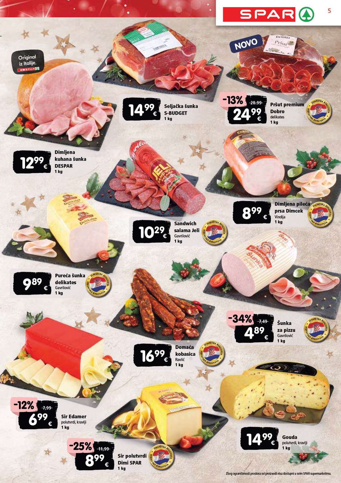 spar - SPAR katalog vrijedi od 27.12. do 31.12. - page: 5