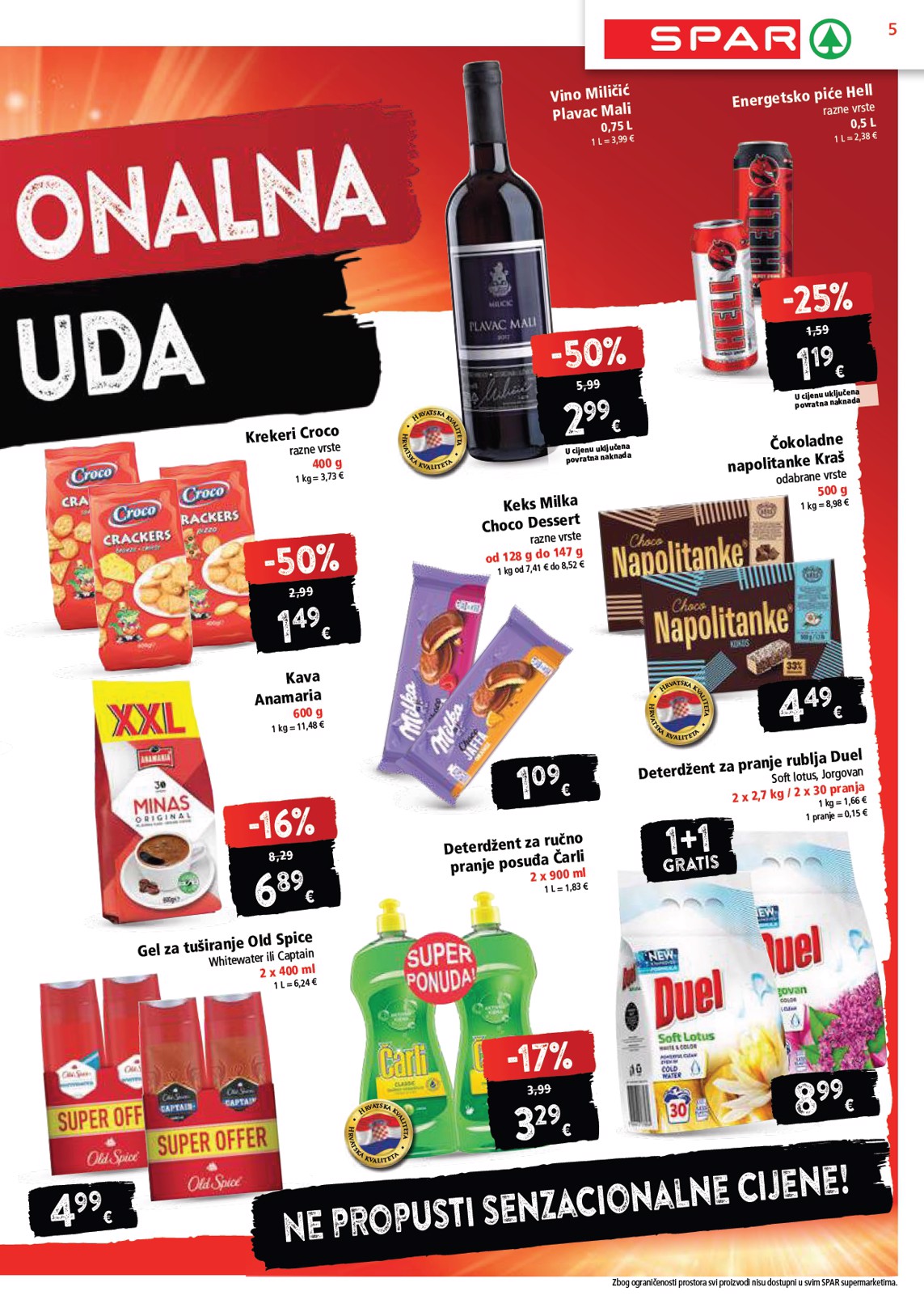 spar - SPAR katalog vrijedi od 02.01. do 07.01. - page: 5