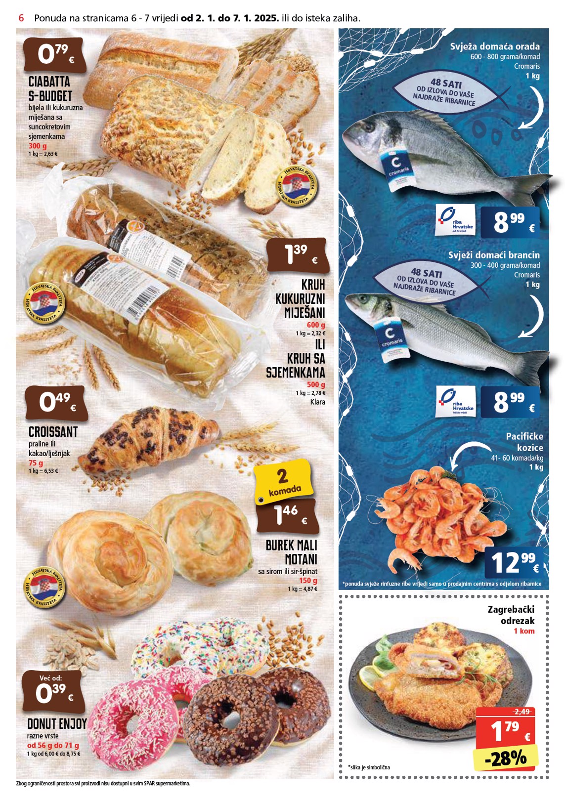 spar - SPAR katalog vrijedi od 02.01. do 07.01. - page: 6