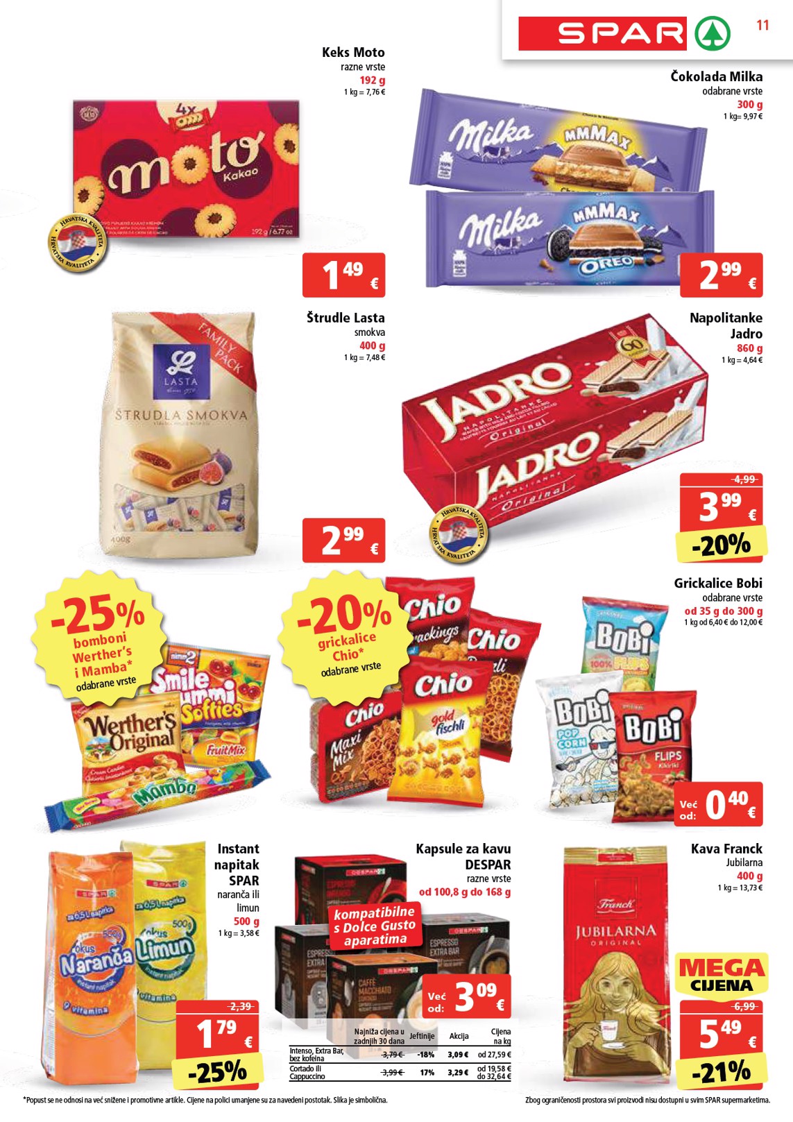 spar - SPAR katalog vrijedi od 02.01. do 07.01. - page: 11