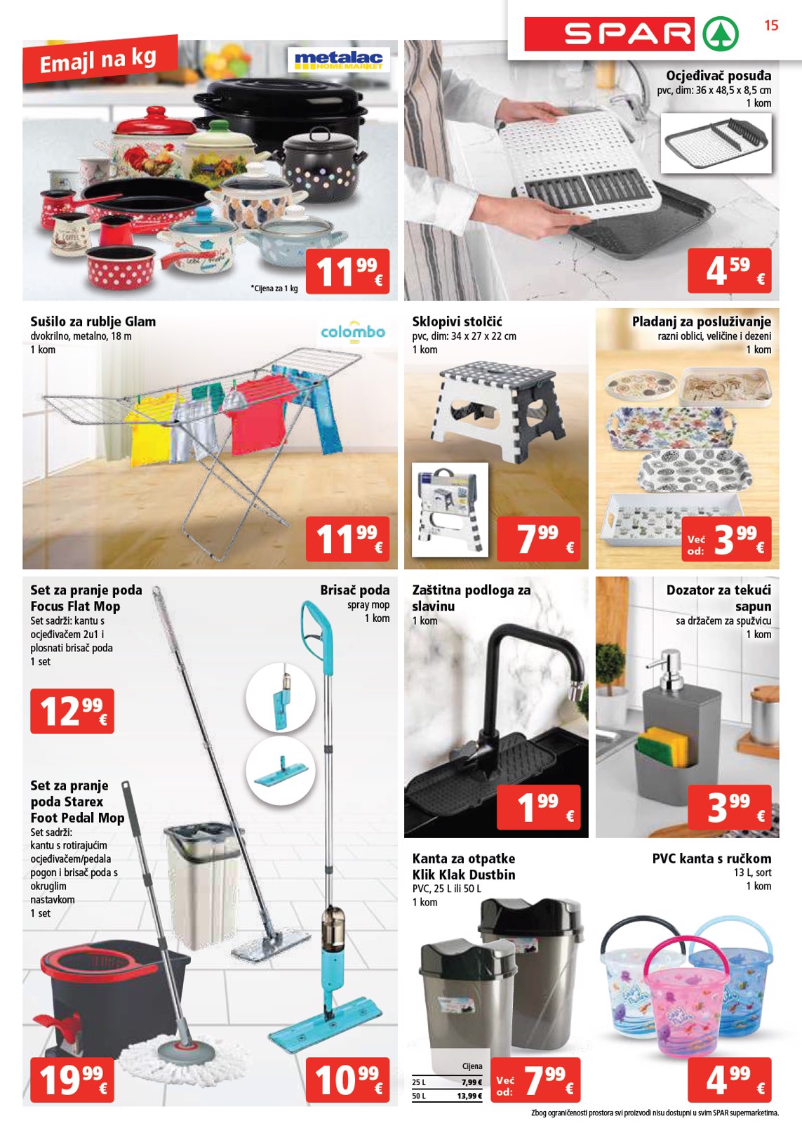 spar - SPAR katalog vrijedi od 02.01. do 07.01. - page: 15